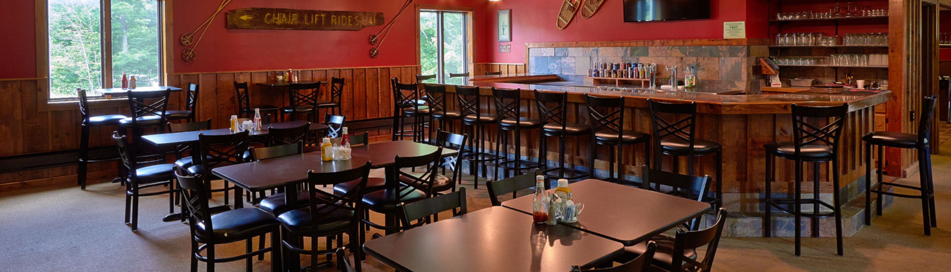 Beatie's Bar and Grill, an event space at Caberfae Peaks Ski & Golf Resort