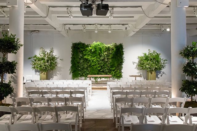 Featured photo from Natural Greenery Bar Mitzvah at Hudson Mercantile in New York, NY