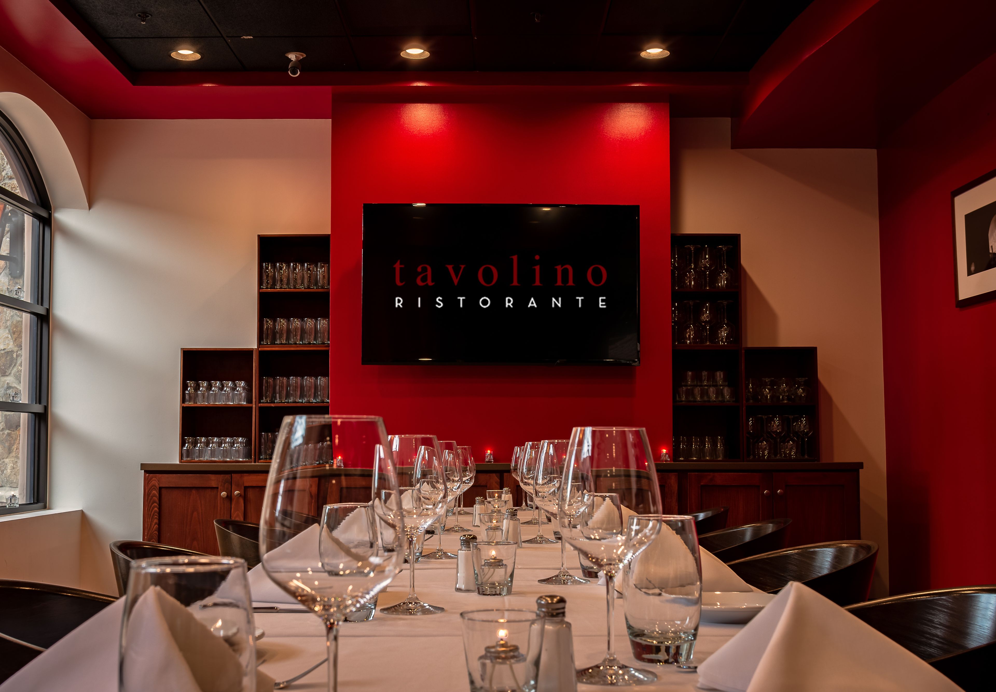 The Private Dining Room, an event space at Tavolino Ristorante