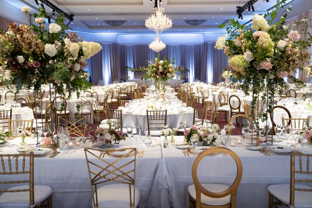 Featured photo from Ballroom Wedding with Chandeliers