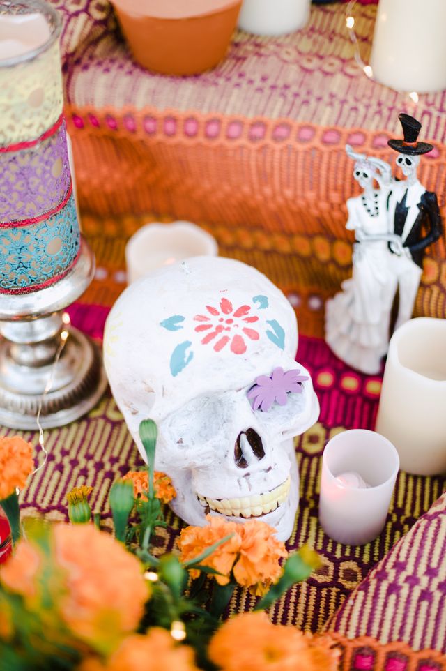 Featured photo from Day of the Dead Dinner Party