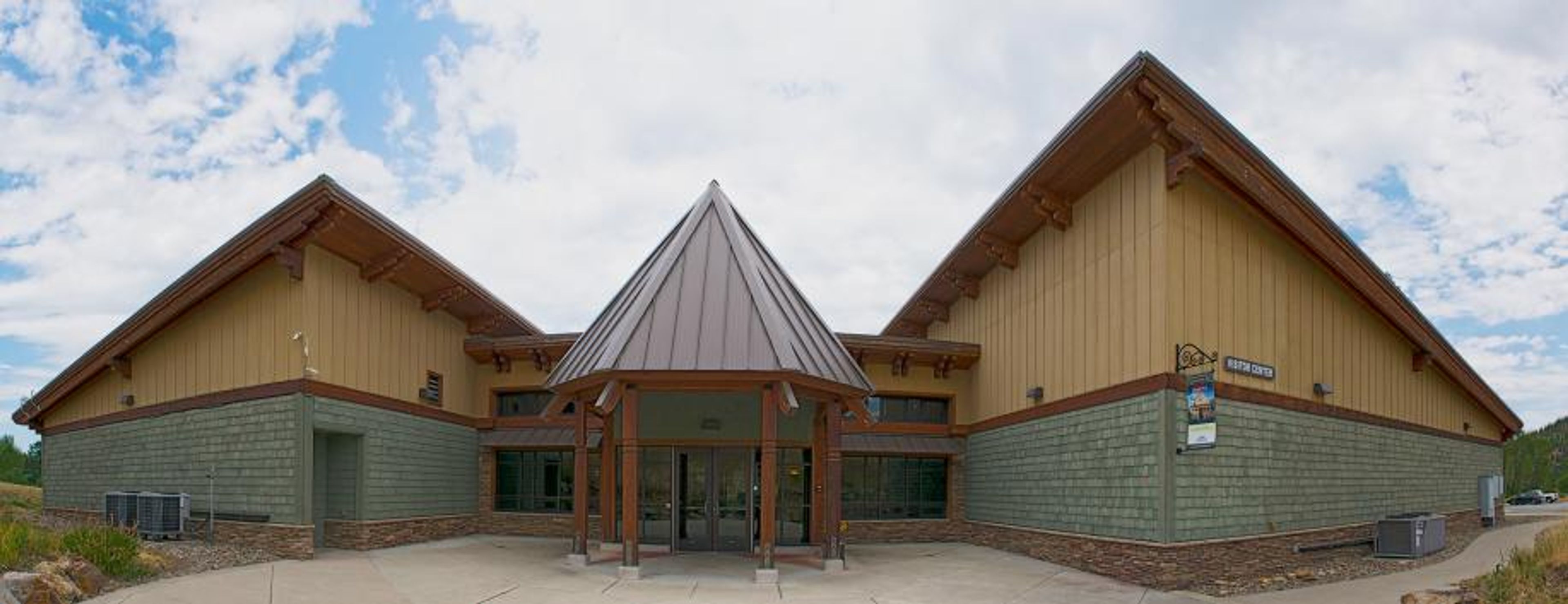 West Courtyard, an event space at Coeur d' Alene's Old Mission