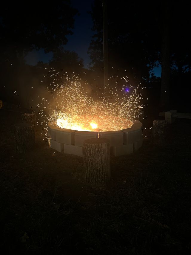 Featured photo from Wood-Burning Firepit Zones