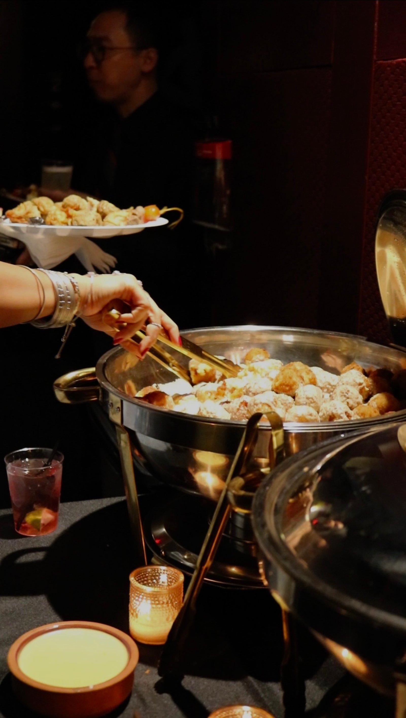 Selene Catering premium food presentation and event display