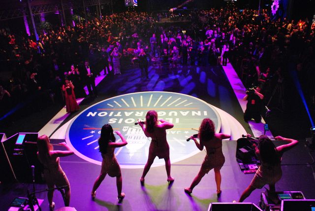 Featured photo from Dazzling Prtizker Inauguration at Illinois State Fairgrounds in Springfield, IL