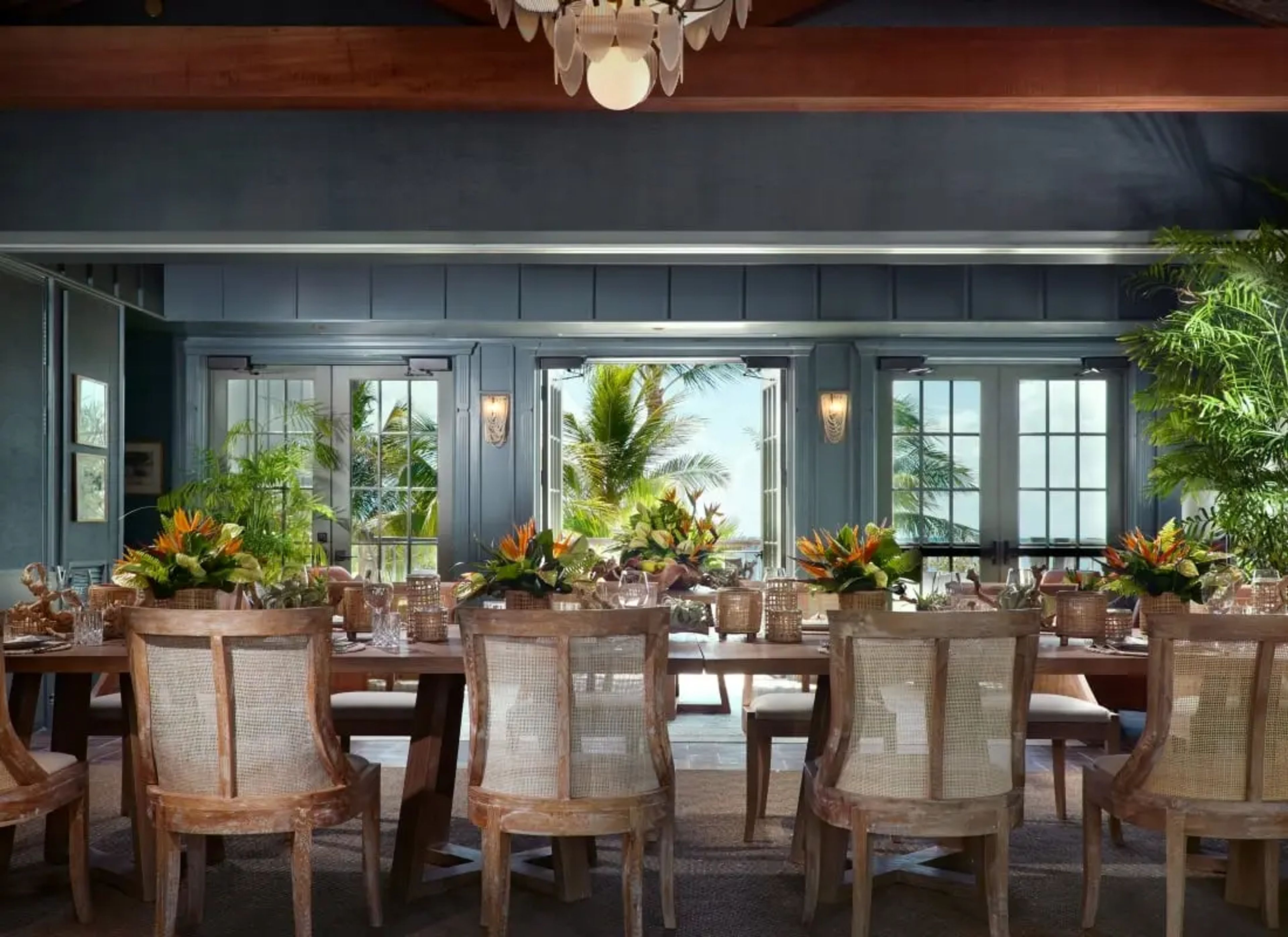 Great Room, an event space at Little Palm Island