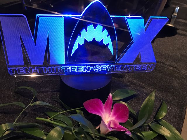 Featured photo from Neon Blue Shark Bar Mitzvah at New England Aquarium in Boston, Massachusetts