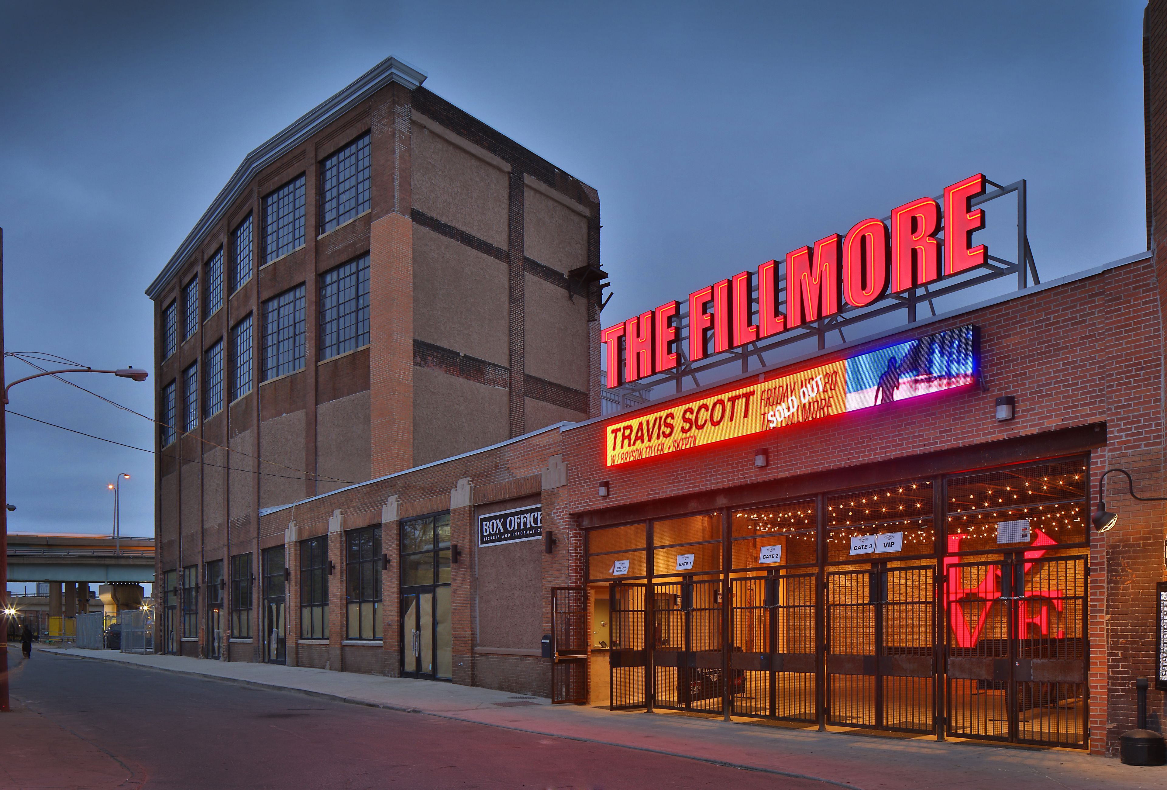 Entrance and Box Office Courtyard, an event space at The Fillmore - Philadelphia