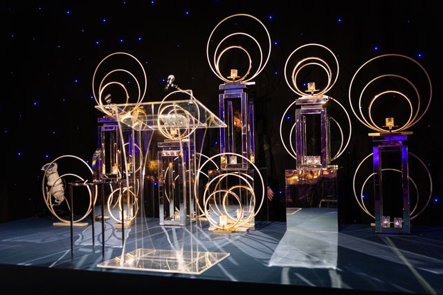 Featured photo from Witness This Sophisticated Four Seasons Hotel Gala with Atmospheric Visuals and a High-Impact Stage