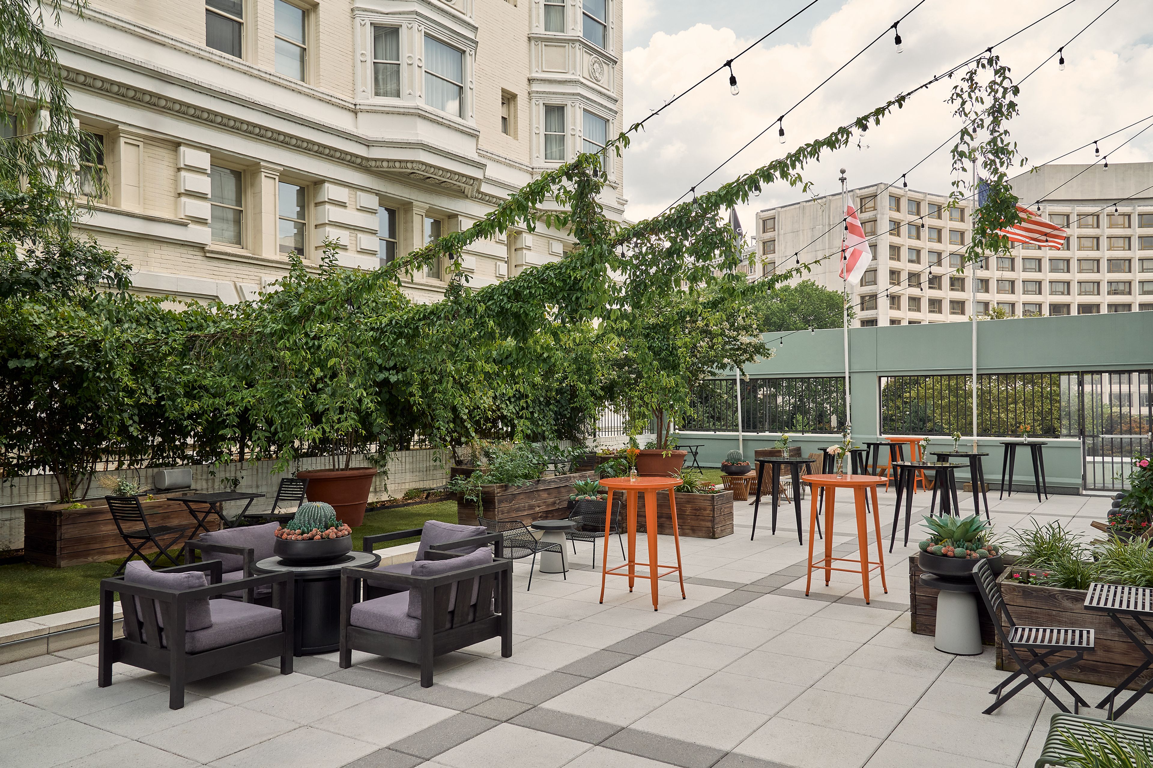 2nd Floor Patio, an event space at Hotel Rendale Washington DC