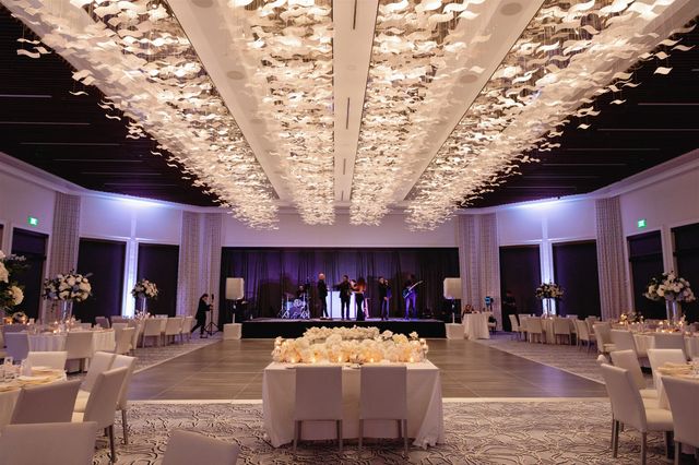 Featured photo from Discover This Refined Wedding at Broken Sound Club with Floral Canopies and Ballroom Styling