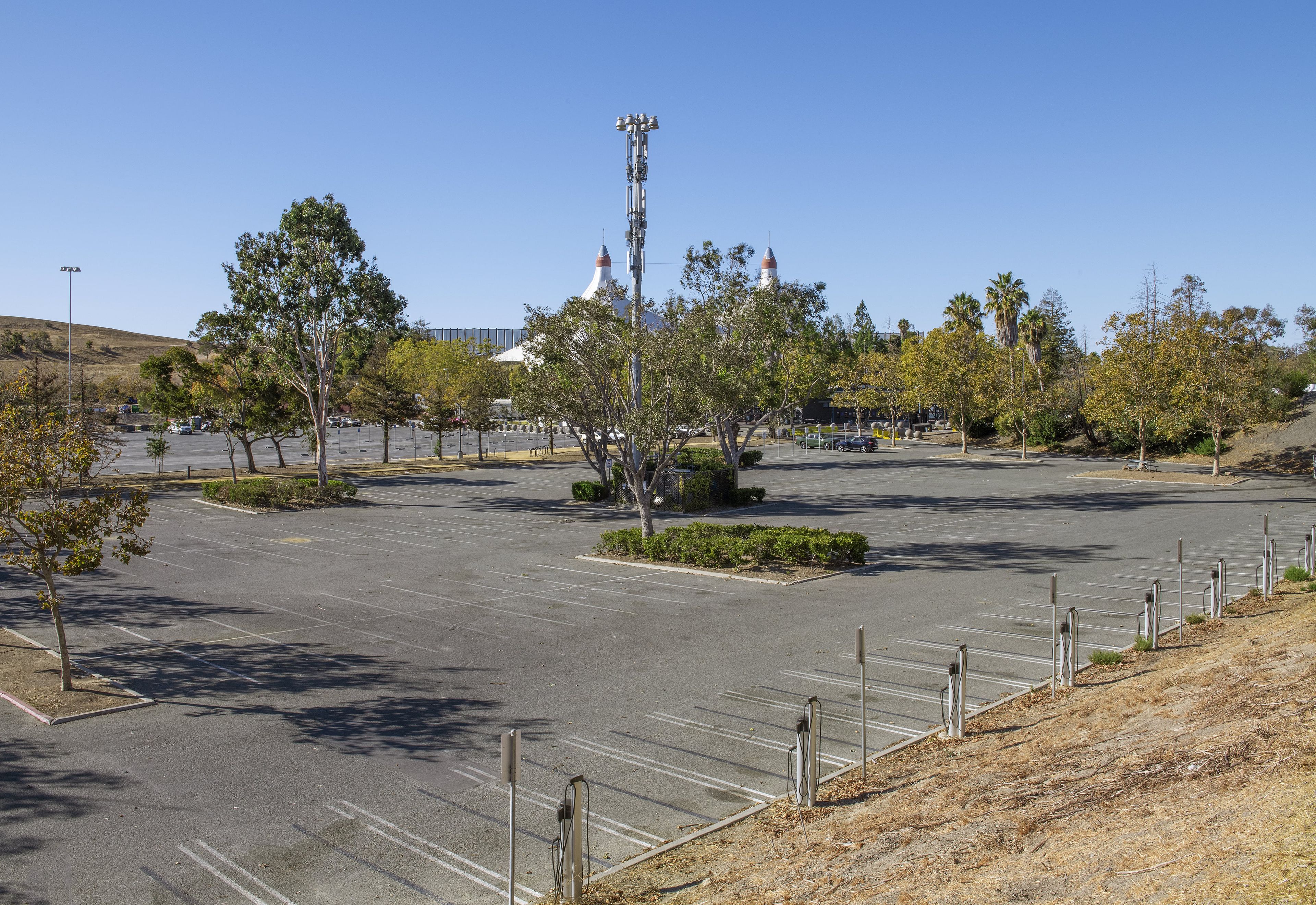 Parking Lot, an event space at Shoreline Amphitheatre
