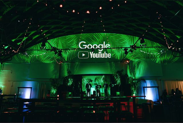 Featured photo from Festive Green and Red Google x Youtube Holiday Party in Los Angeles, CA