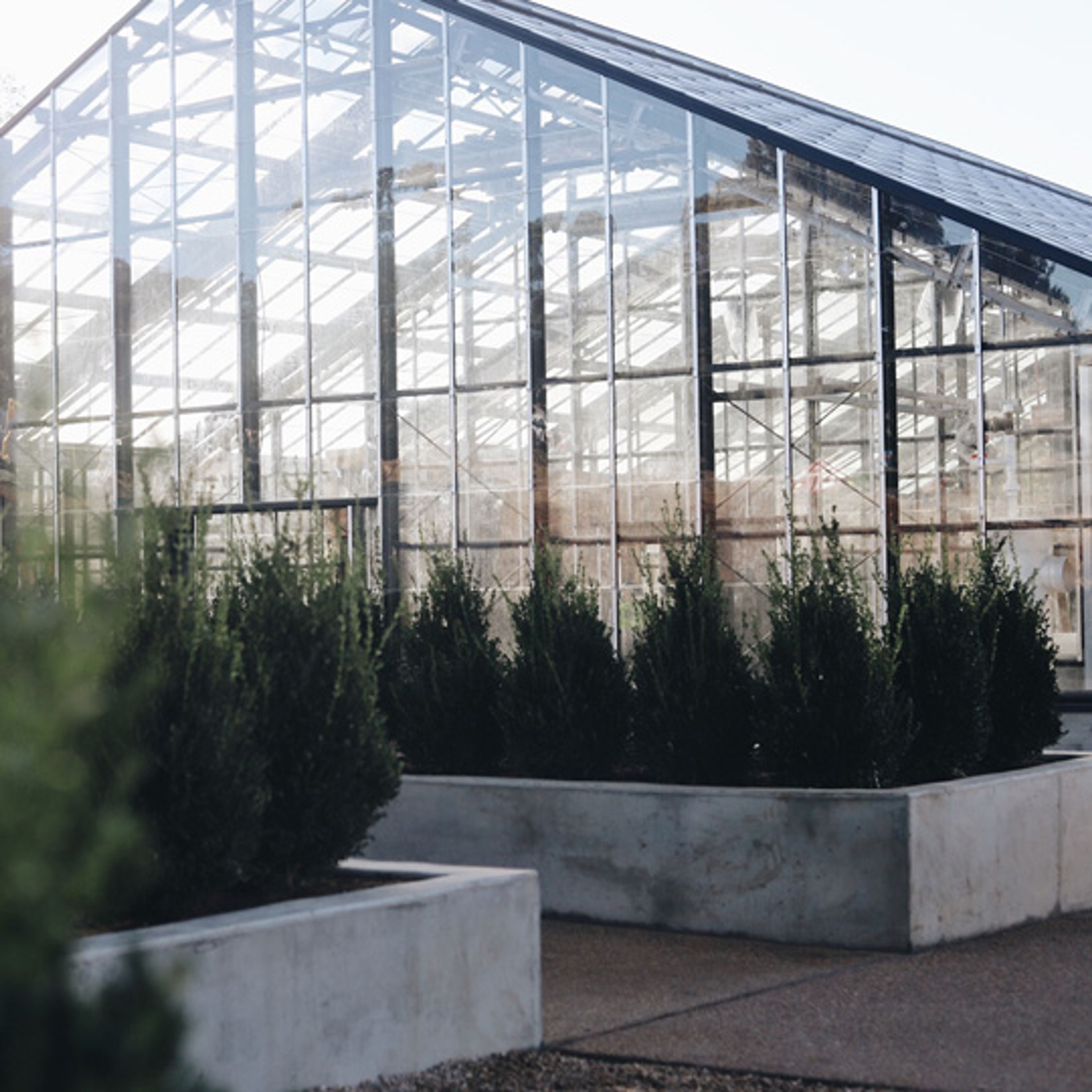 The Greenhouse & Gardens, an event space at Hermitage Farm