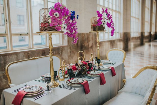 Featured photo from Elegant Red & Gold Wedding at The Historic Alfred I. Dupont Building in Miami, FL