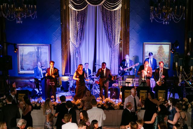 Featured photo from Witness This Union League Club Wedding with Dynamic Vocalists and Black-Tie Reception Style