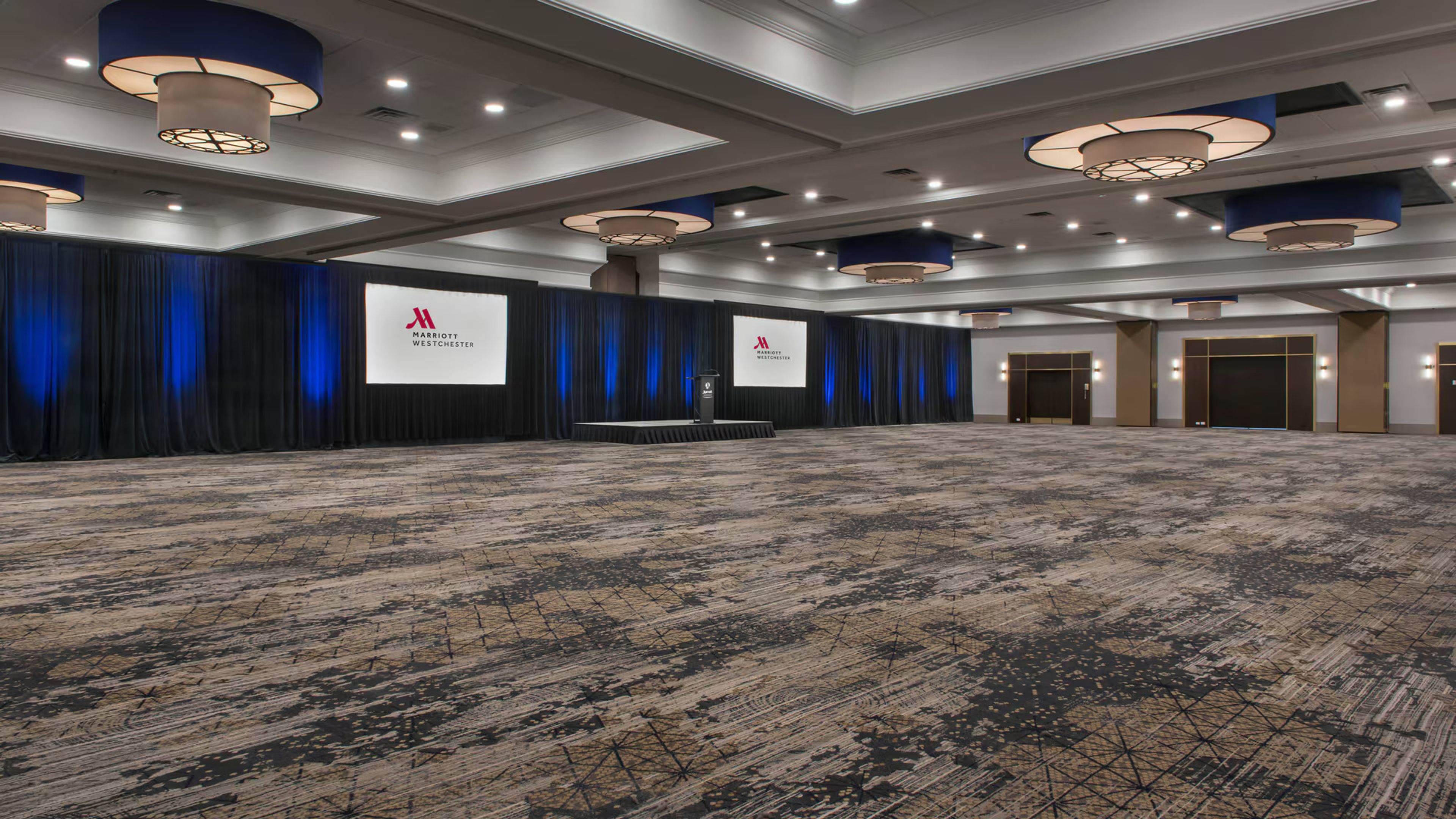 Grand Ballroom, an event space at Westchester Marriott