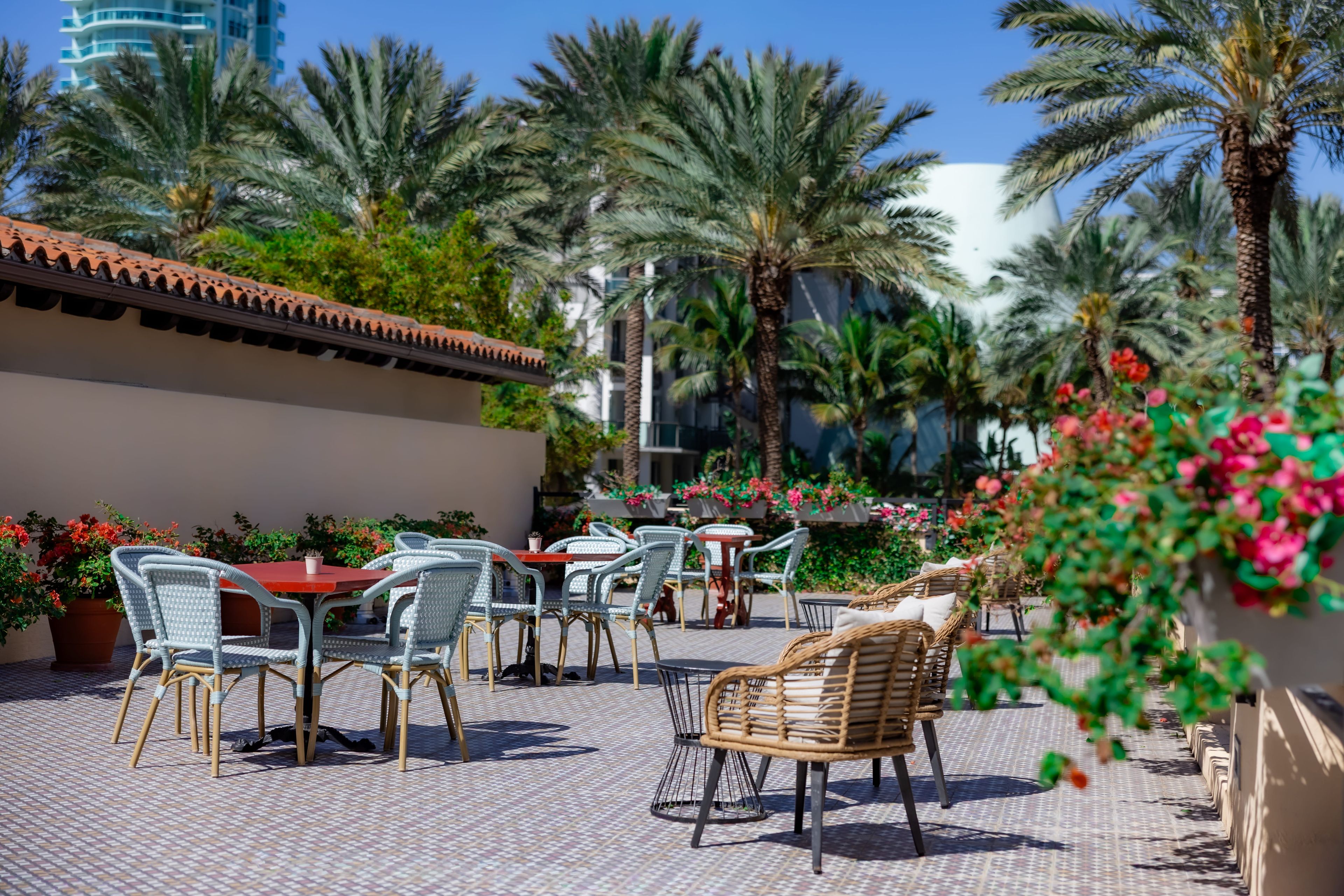 Sunset Terrace, an event space at The Bath Club