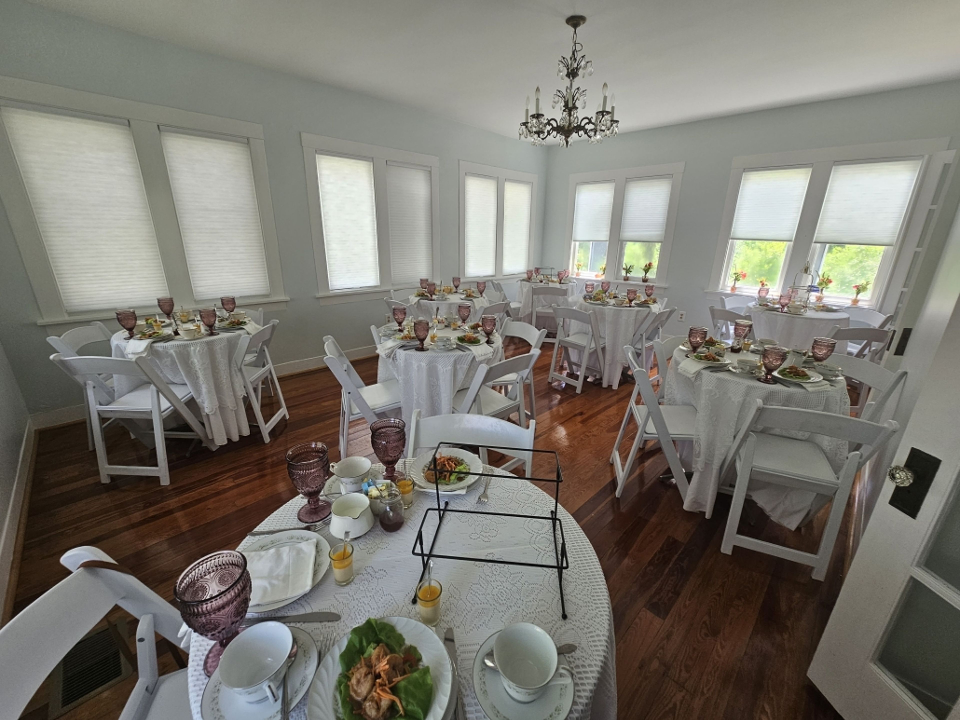 Orange Villa, an event space at Old Davie School Historical Museum