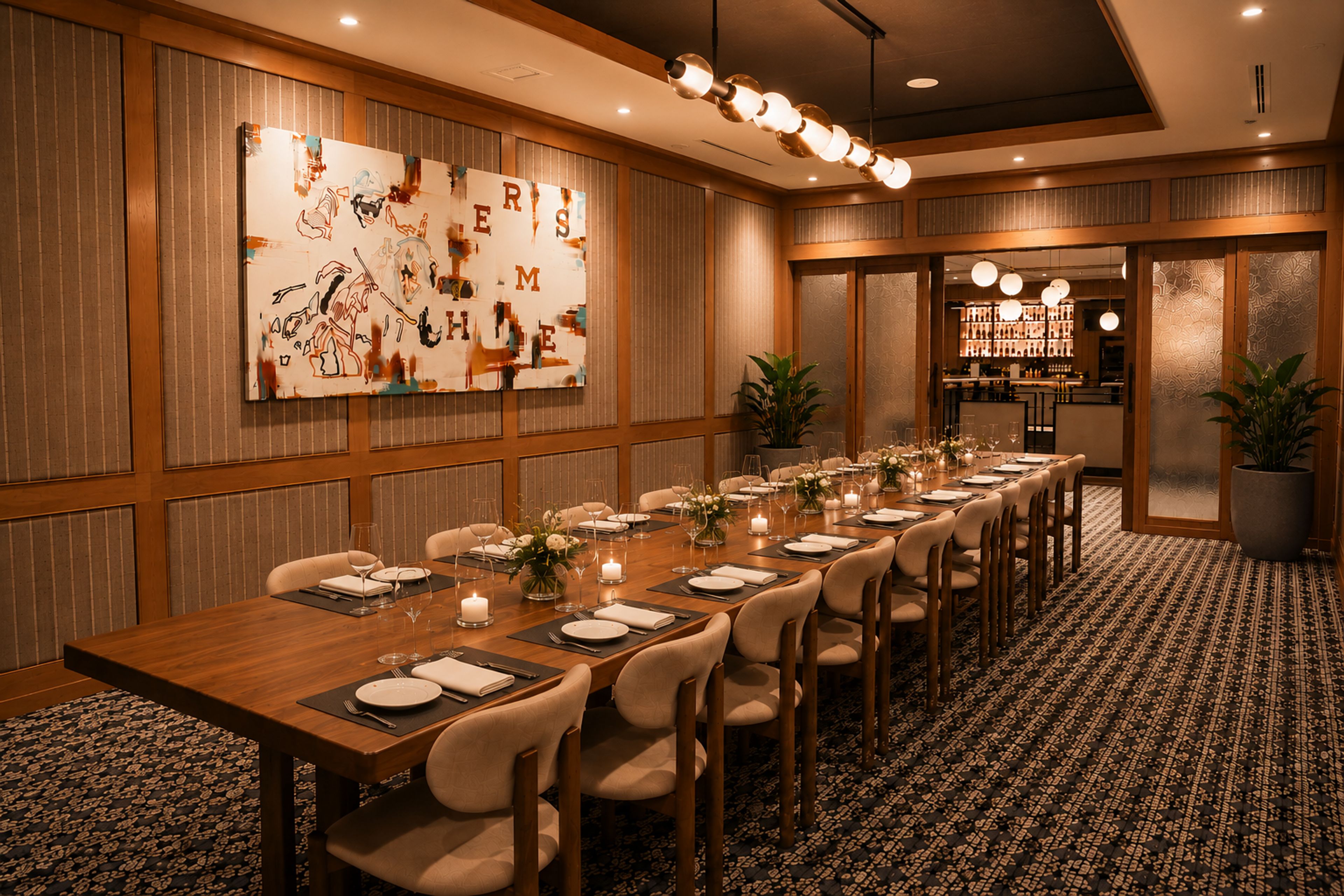 Private Dining Room, an event space at Craig's Nashville