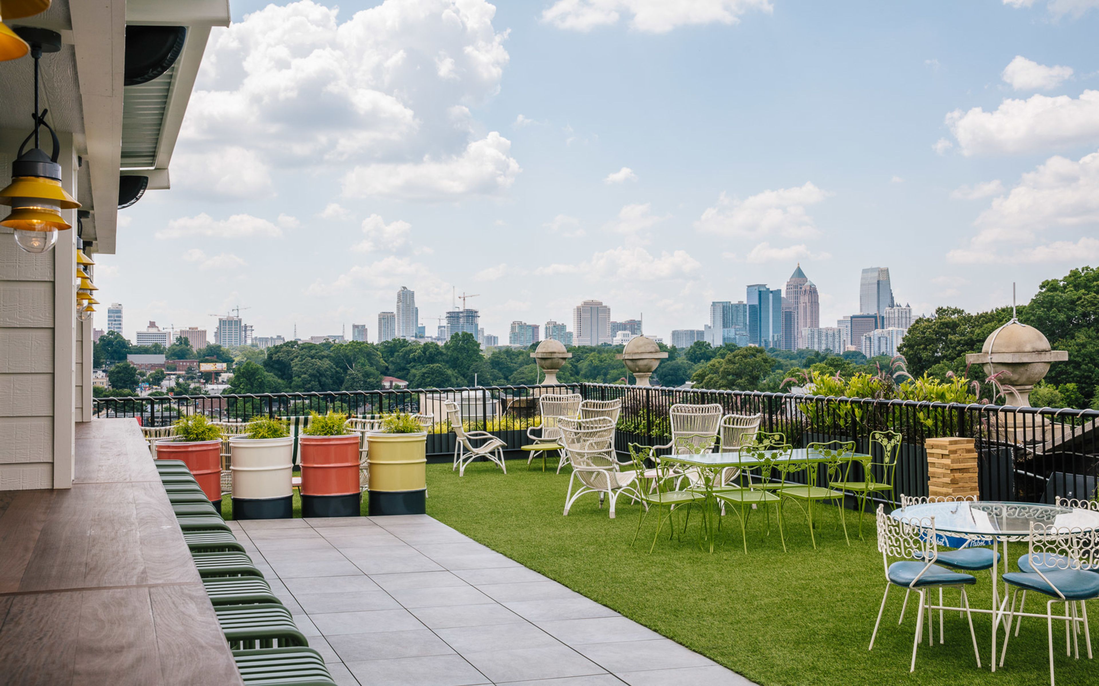 The Rooftop, an event space at Hotel Clermont