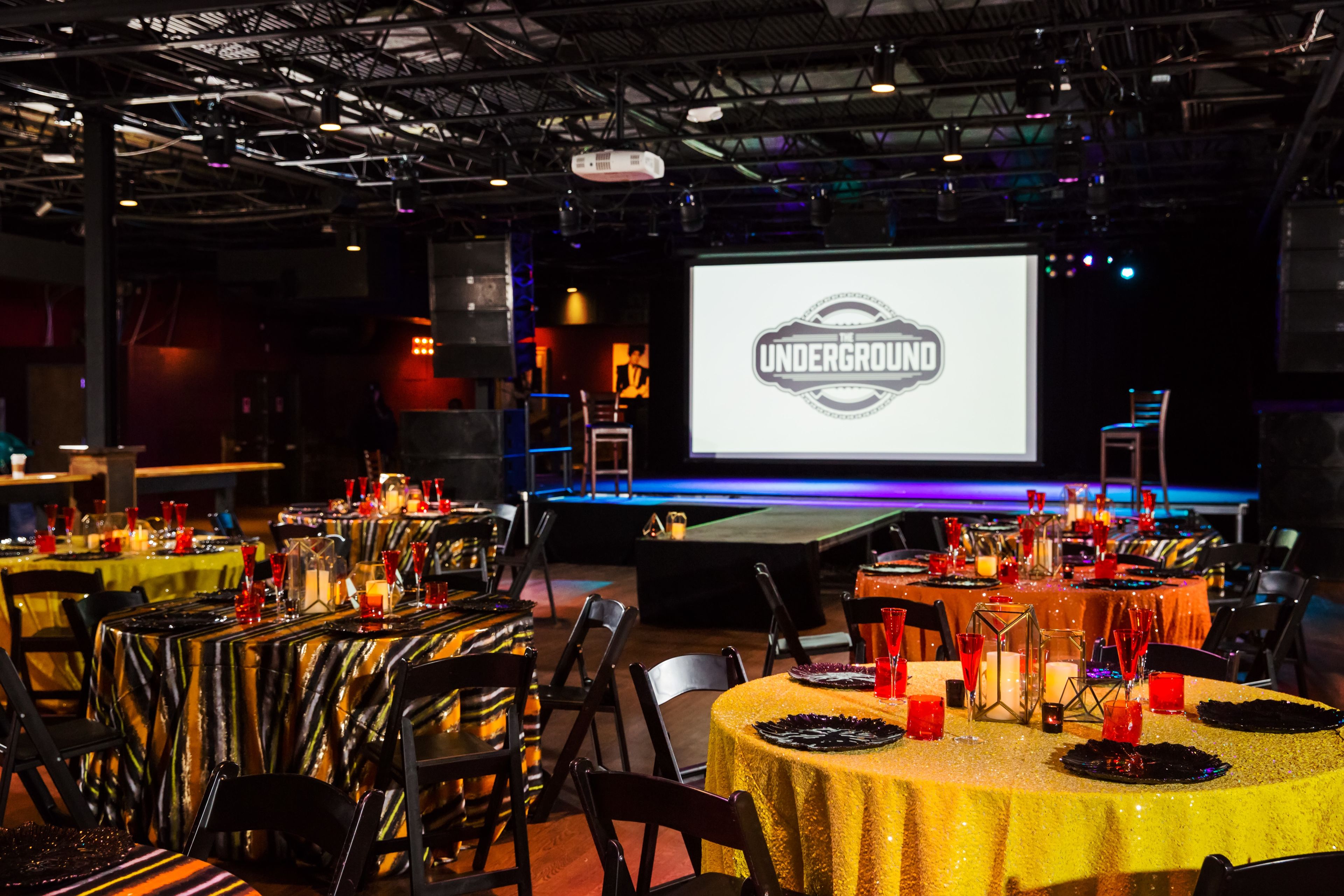 Main Venue, an event space at The Underground