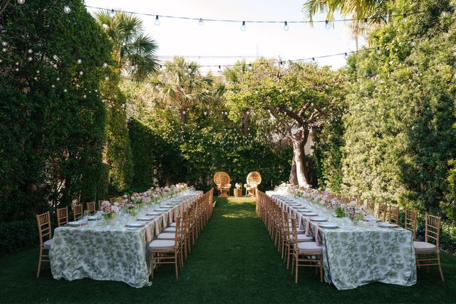 Featured photo from Experience This Palm Beach Wedding Featuring Tropical Gardens and Alfresco Reception Settings