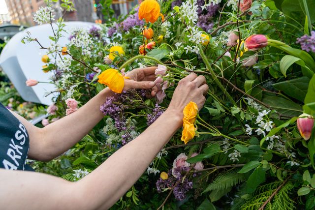 Featured photo from ZipCar/Honda Earth Day Flower Flash