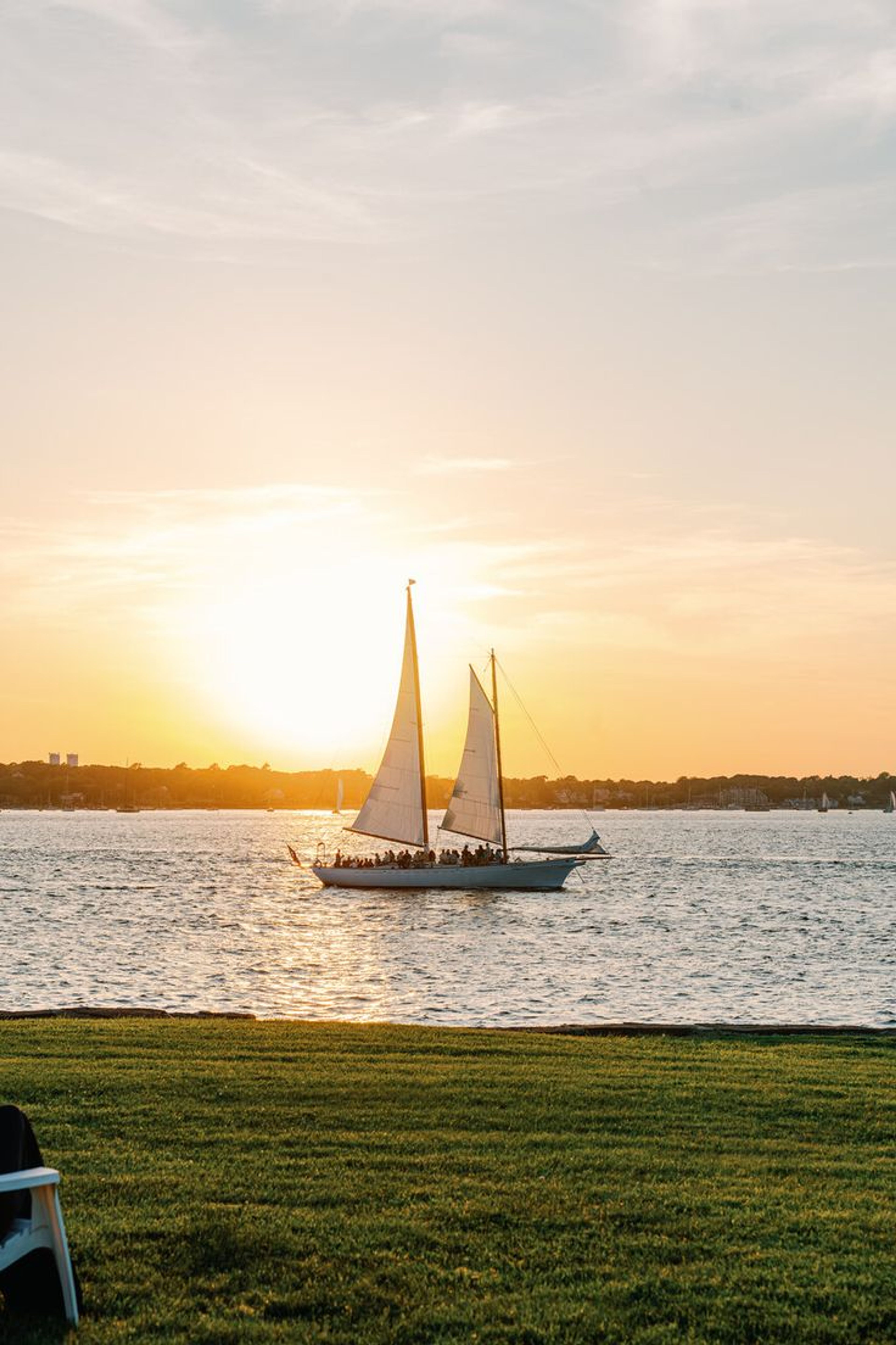 North Lawn, an event space at Fort Adams Trust