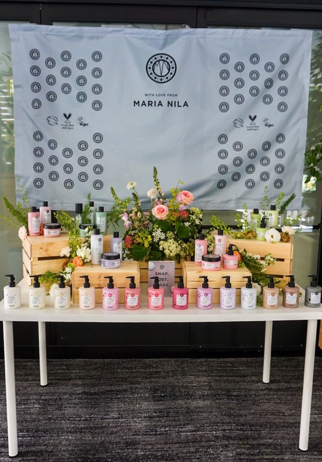 Featured photo from Maria Nila Brand Activation