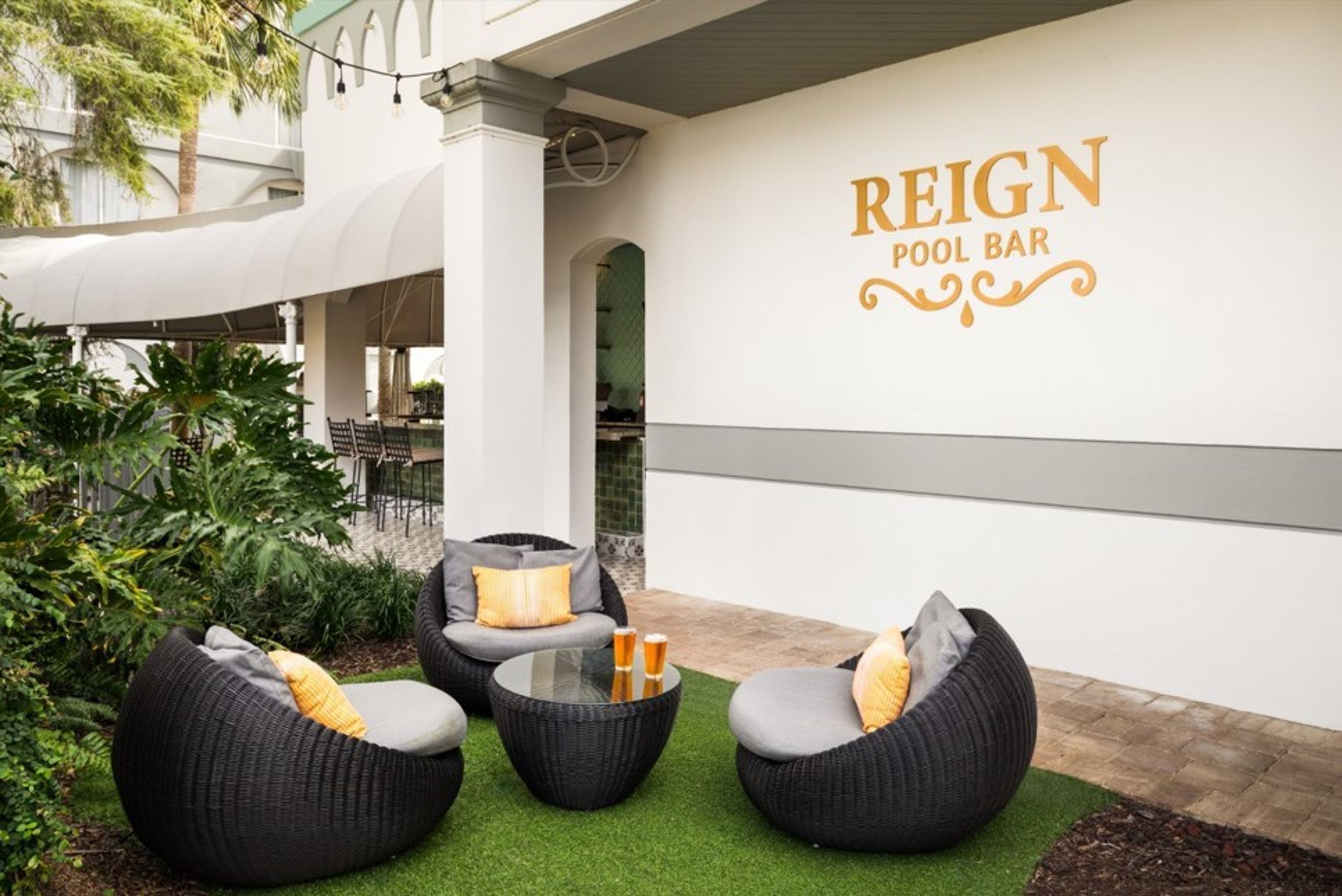 Reign Pool Bar, an event space at Castle Hotel, Autograph Collection