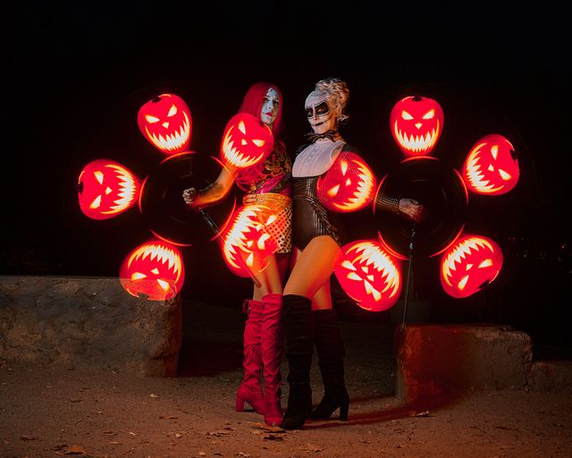 Featured photo from Halloween LED Show