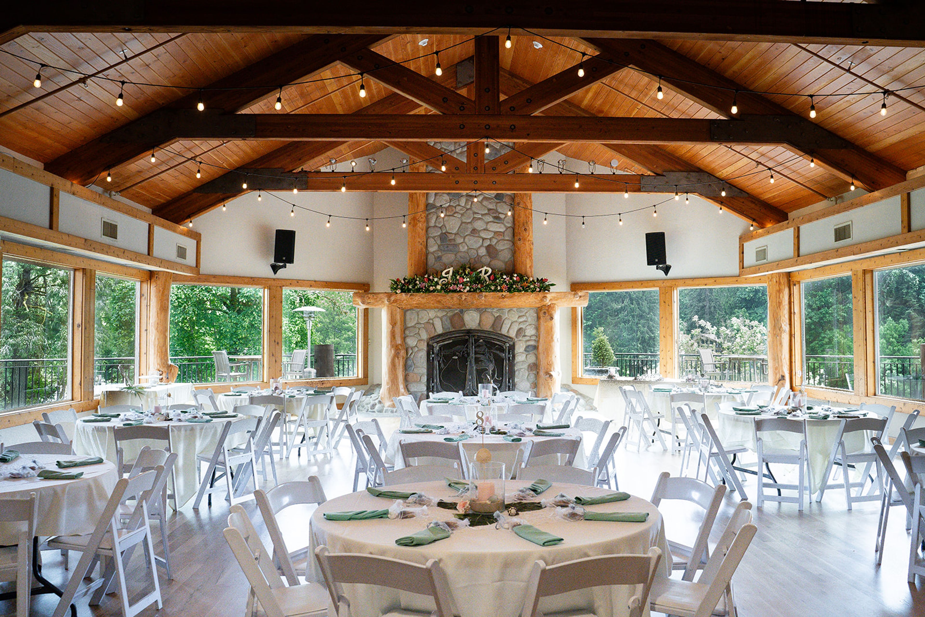 Grand Ballroom, an event space at Lewis River Golf Course