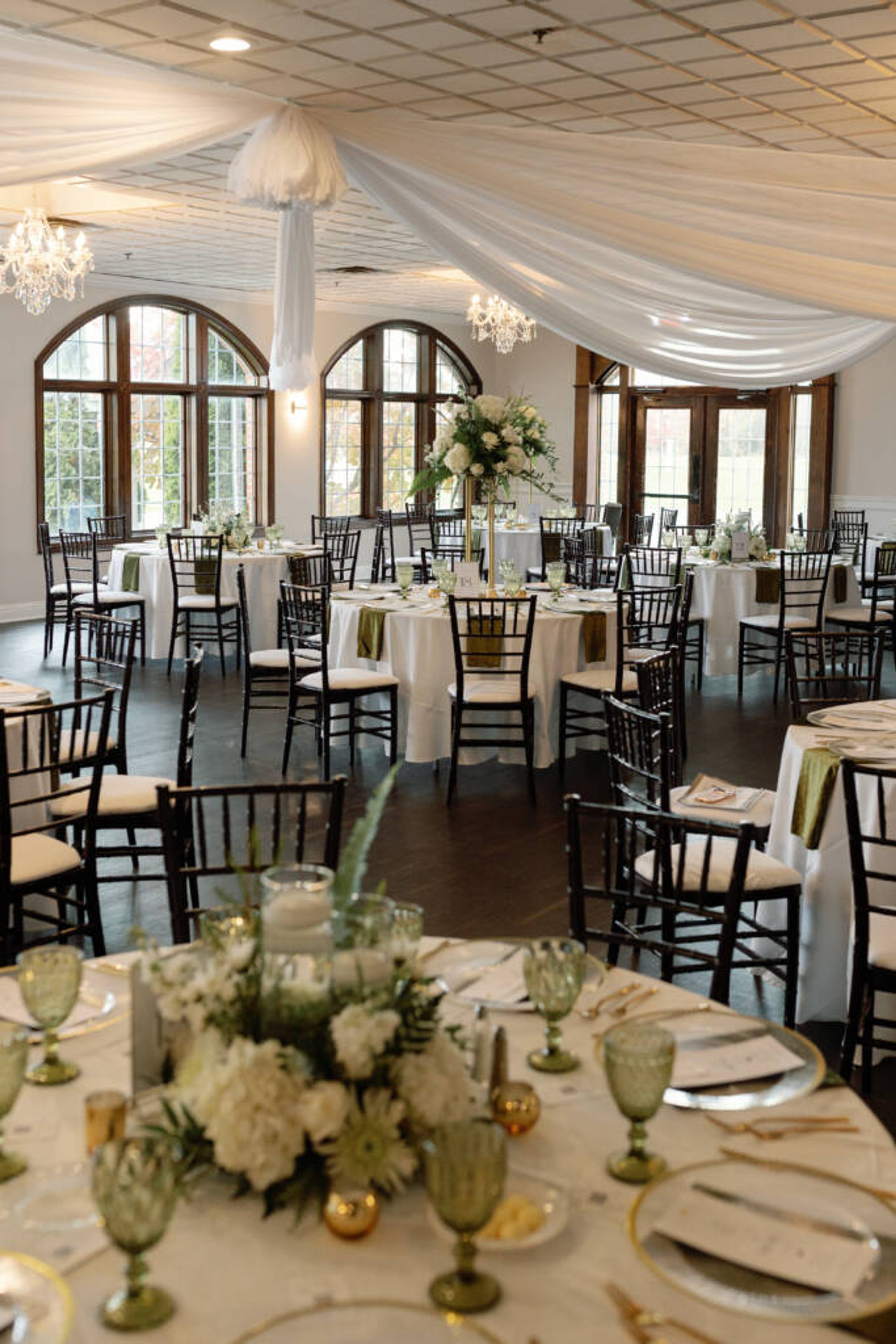 Grand Ballroom, an event space at The Captain's Club at Woodfield