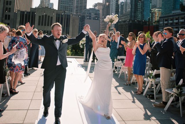 Featured photo from Revel in the Spectacular Skylines with this Chicago Rooftop Wedding at Loews Chicago Hotel