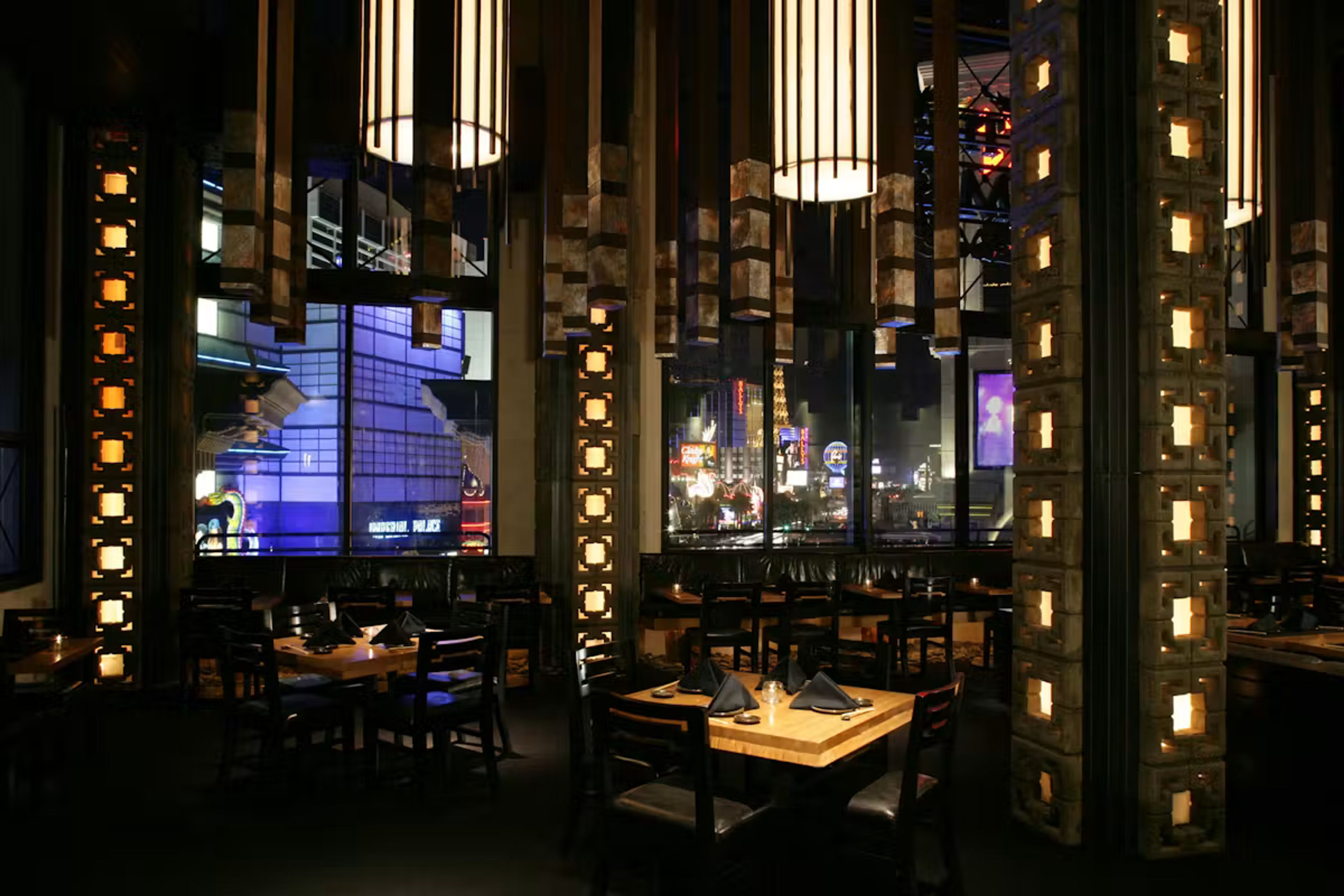 Main Dining Room, an event space at Sushi Roku Las Vegas