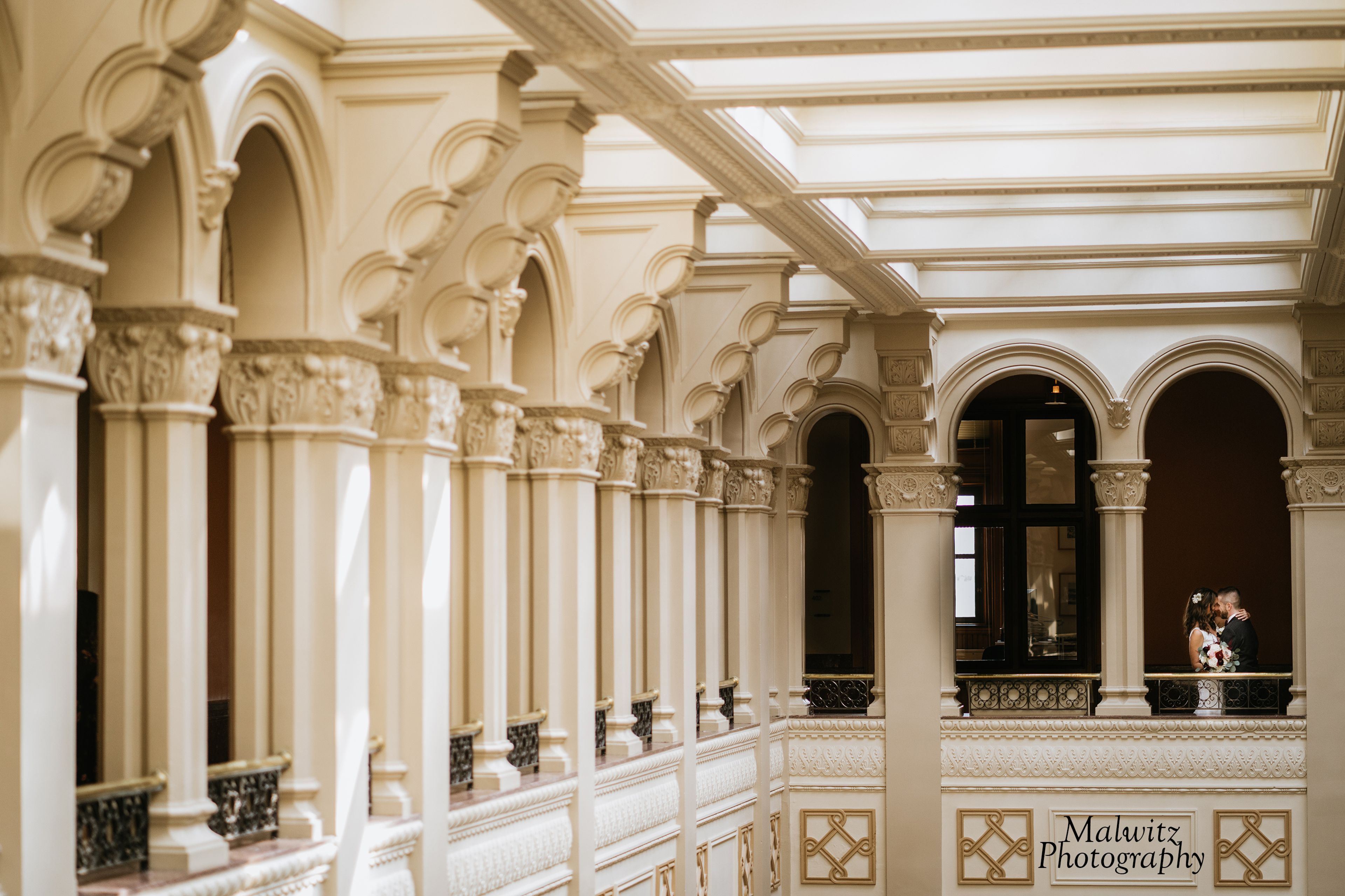 Musser Cortile, an event space at Landmark Center