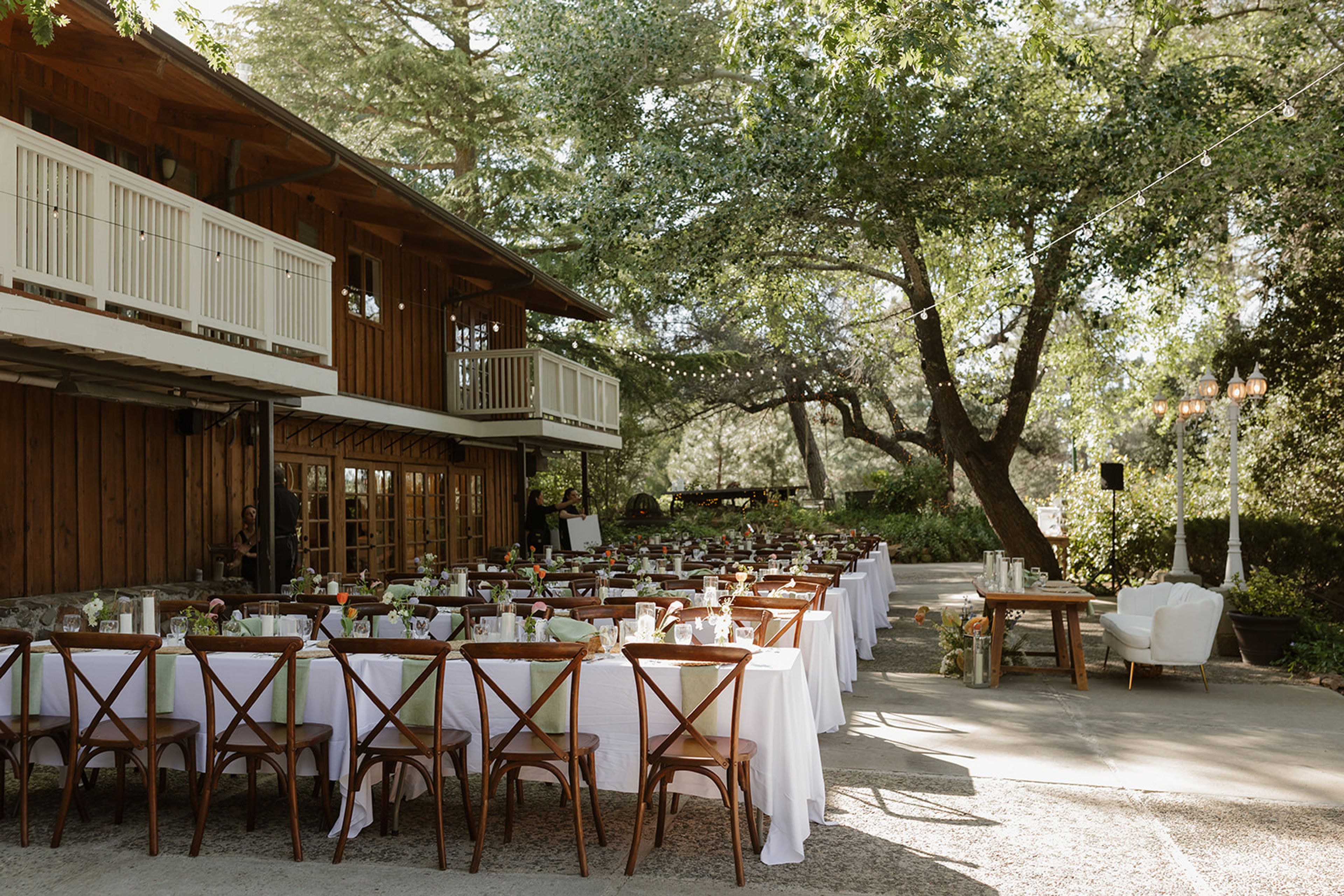 Courtyard & Lounge, an event space at Sacred Mountain Ranch