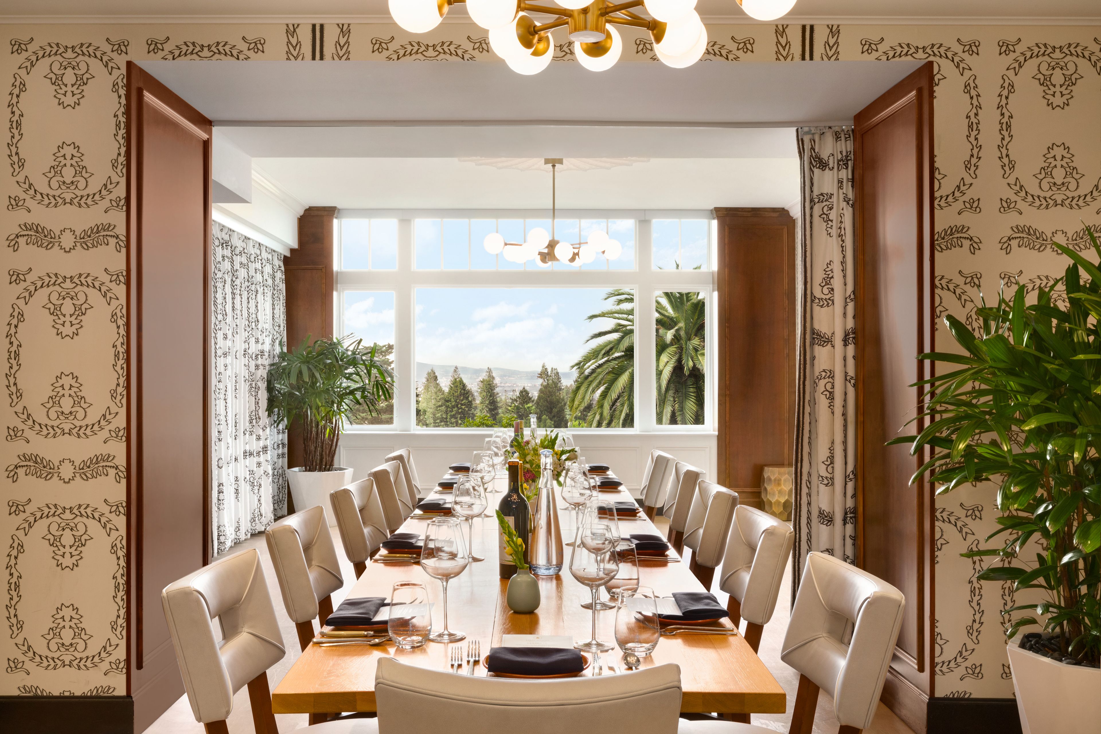 Limewood Private Dining Room, an event space at Claremont Resort & Club