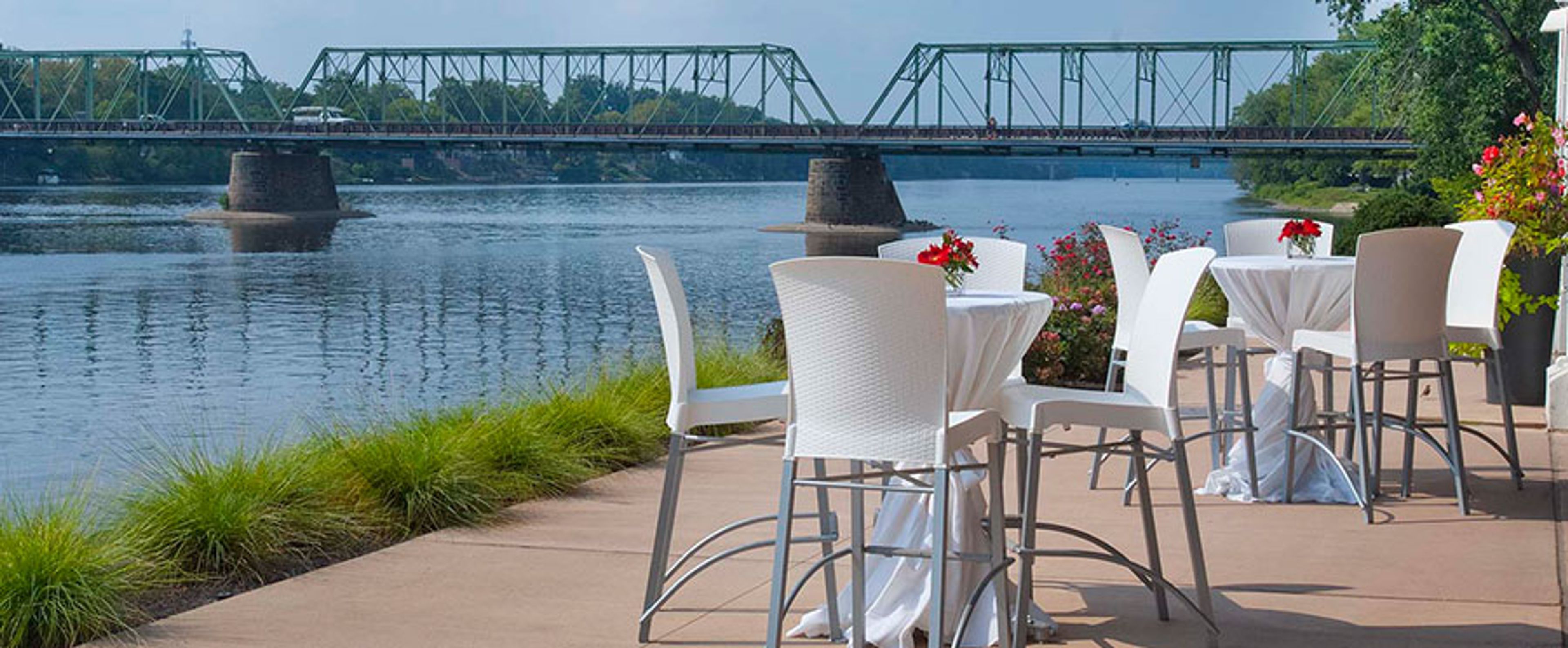 The Riverside Ballroom, an event space at Lambertville Station Restaurant & Inn