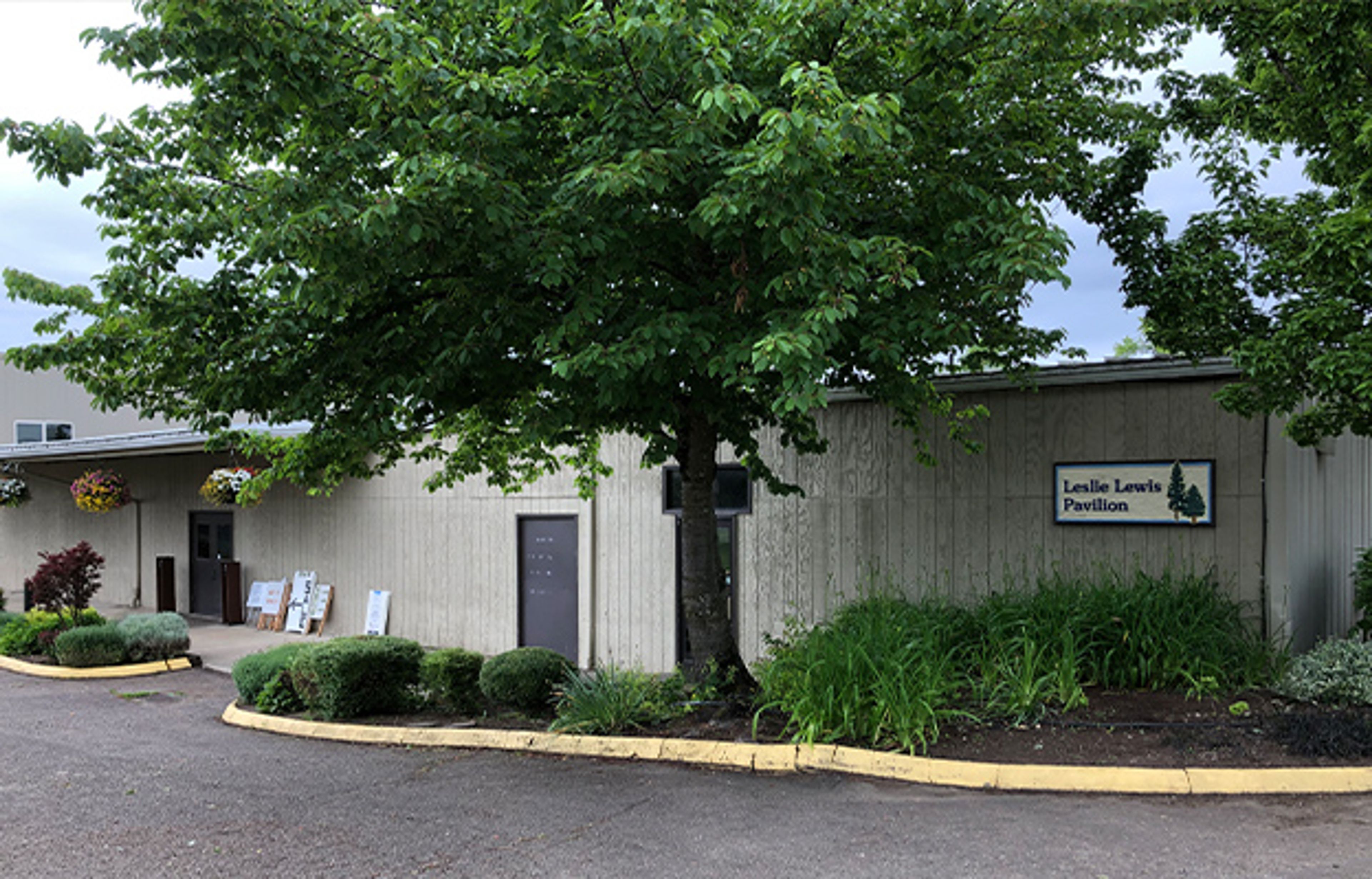 Leslie Lewis Pavilion, an event space at Yamhill County Fair & Event Center