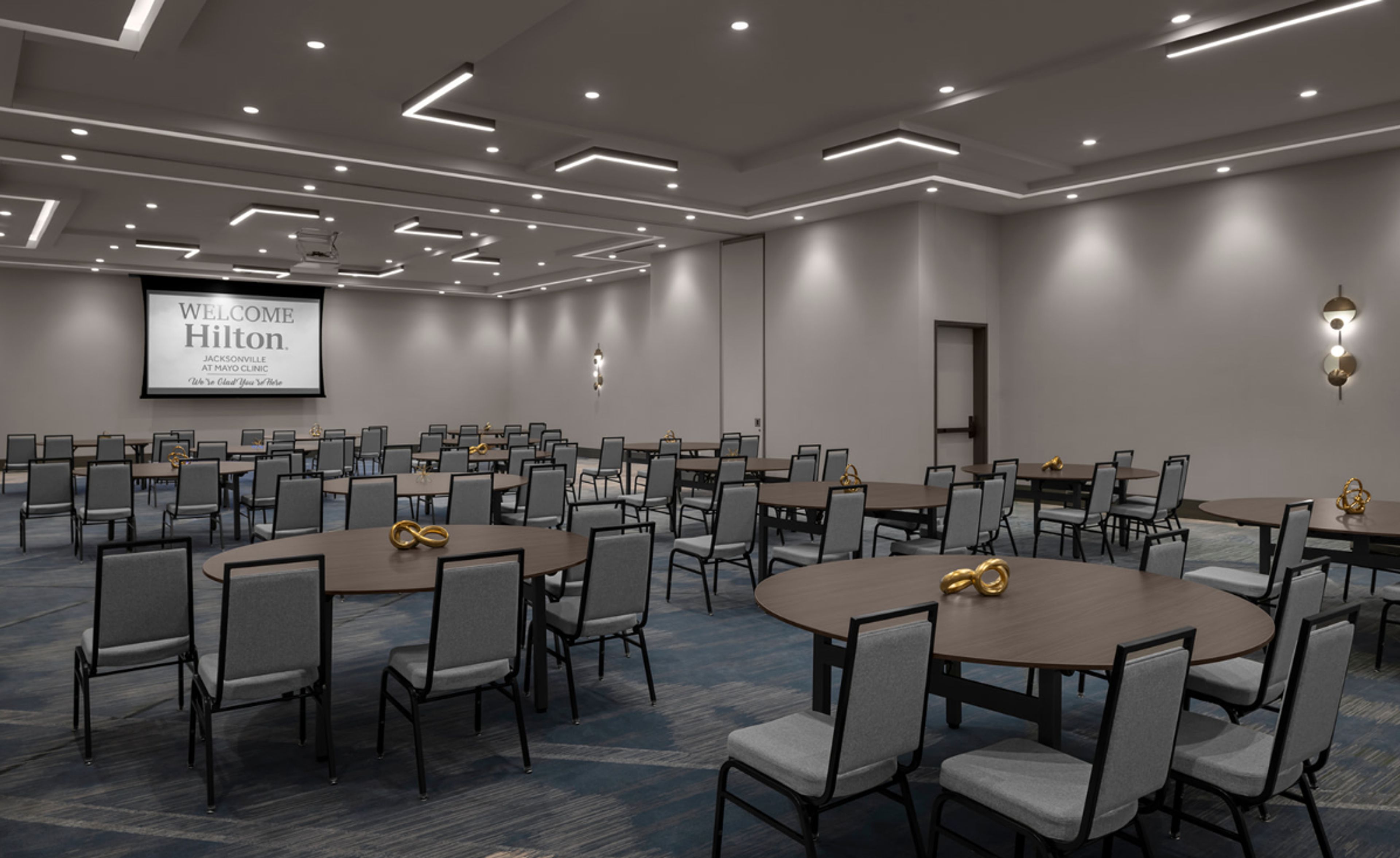 St. Johns Ballroom, an event space at Hilton Jacksonville