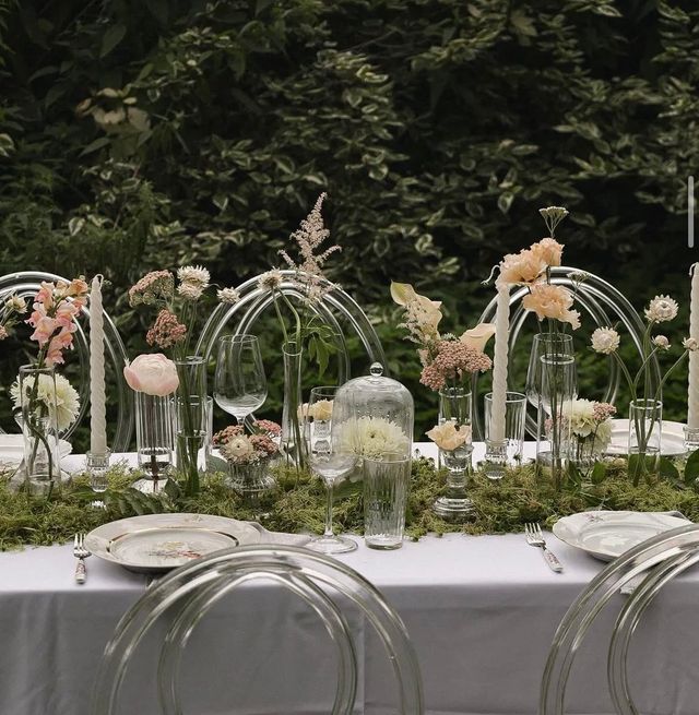 Featured photo from Elegant Greenery & Pastel Wedding Decor in Dallas