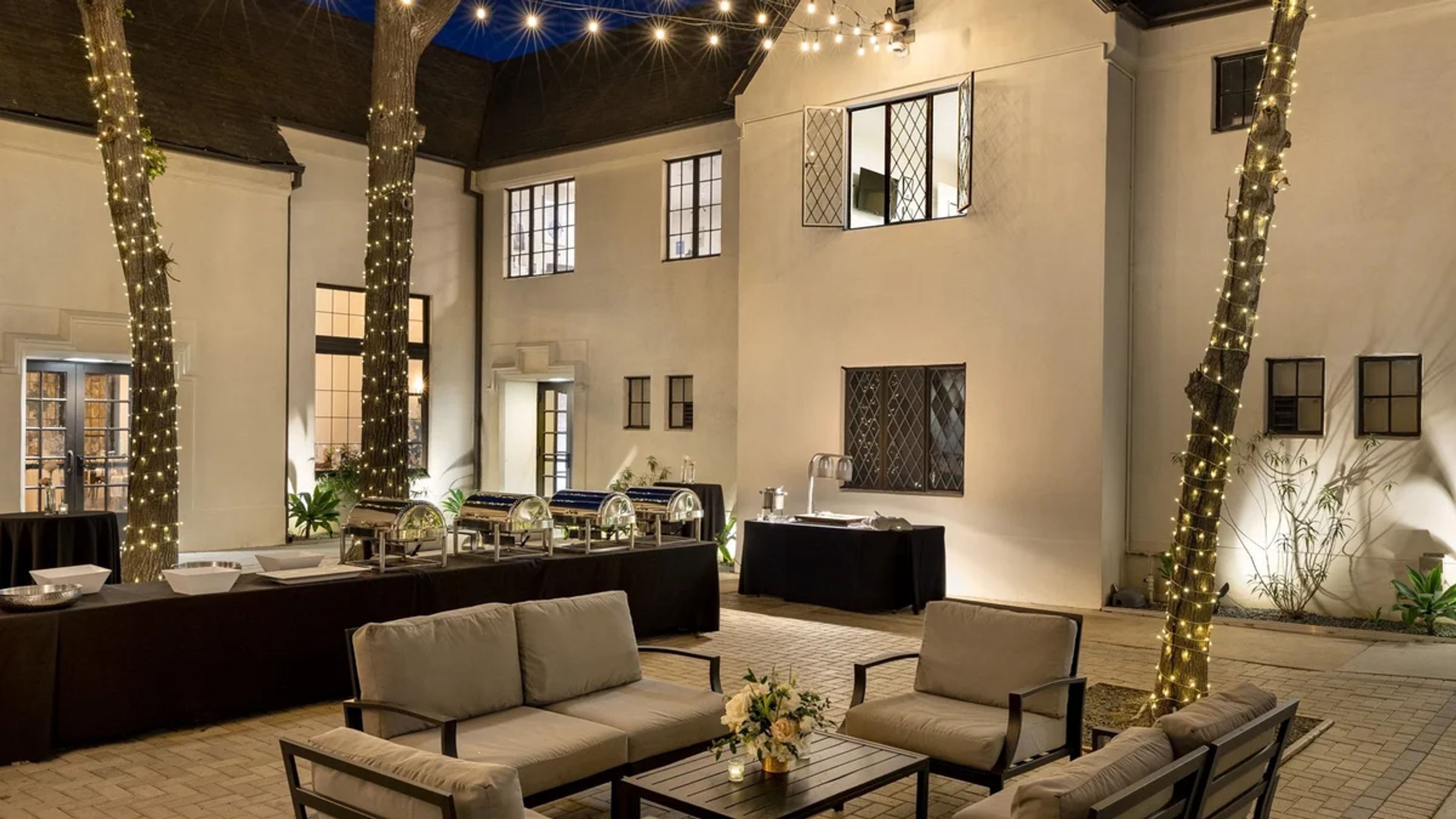 Ceremony Courtyard, an event space at The Sanctuary by Wedgewood Weddings