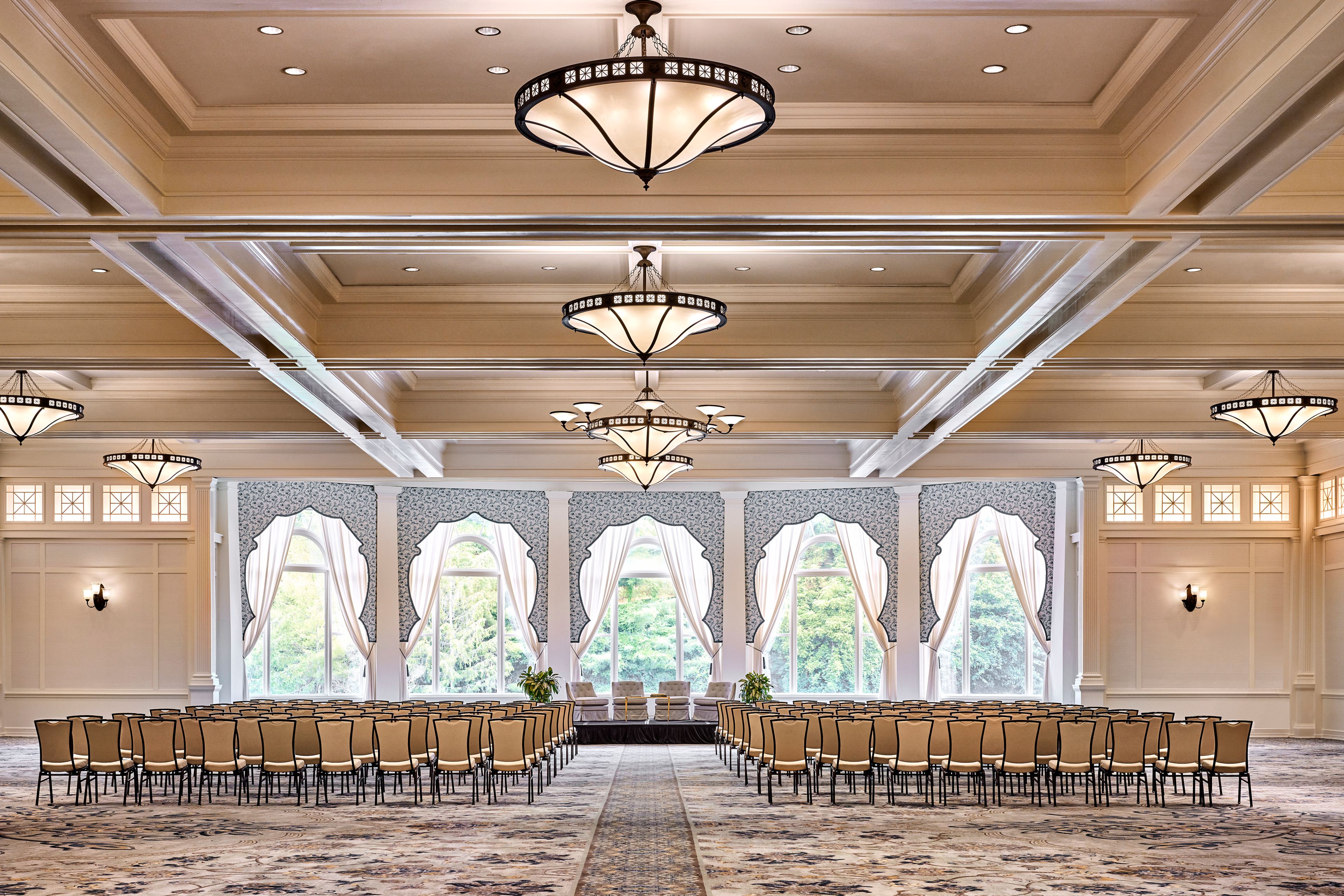 Grand Ballroom, an event space at The Omni Homestead Resort & Spa
