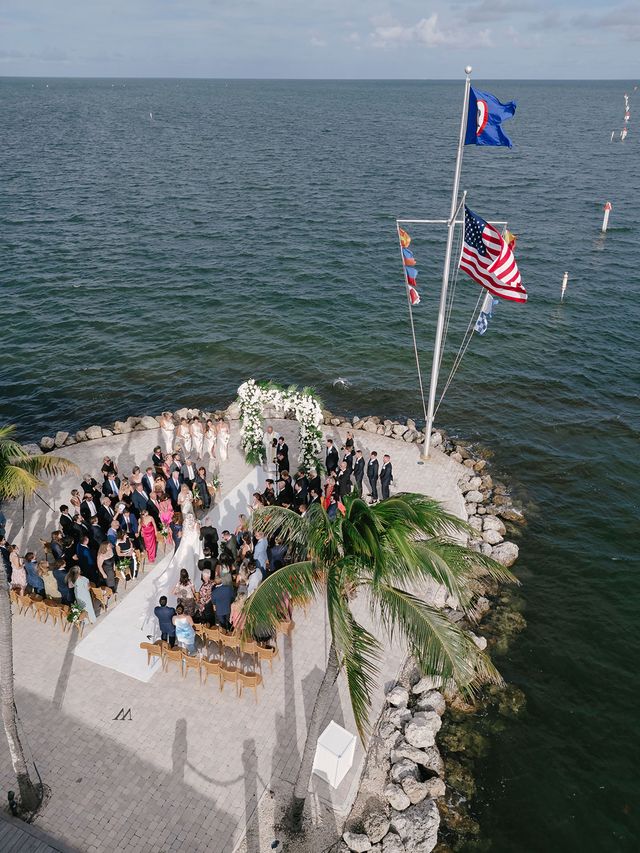 Featured photo from A Modern Tropical Wedding by the Water at Ocean Reef Club