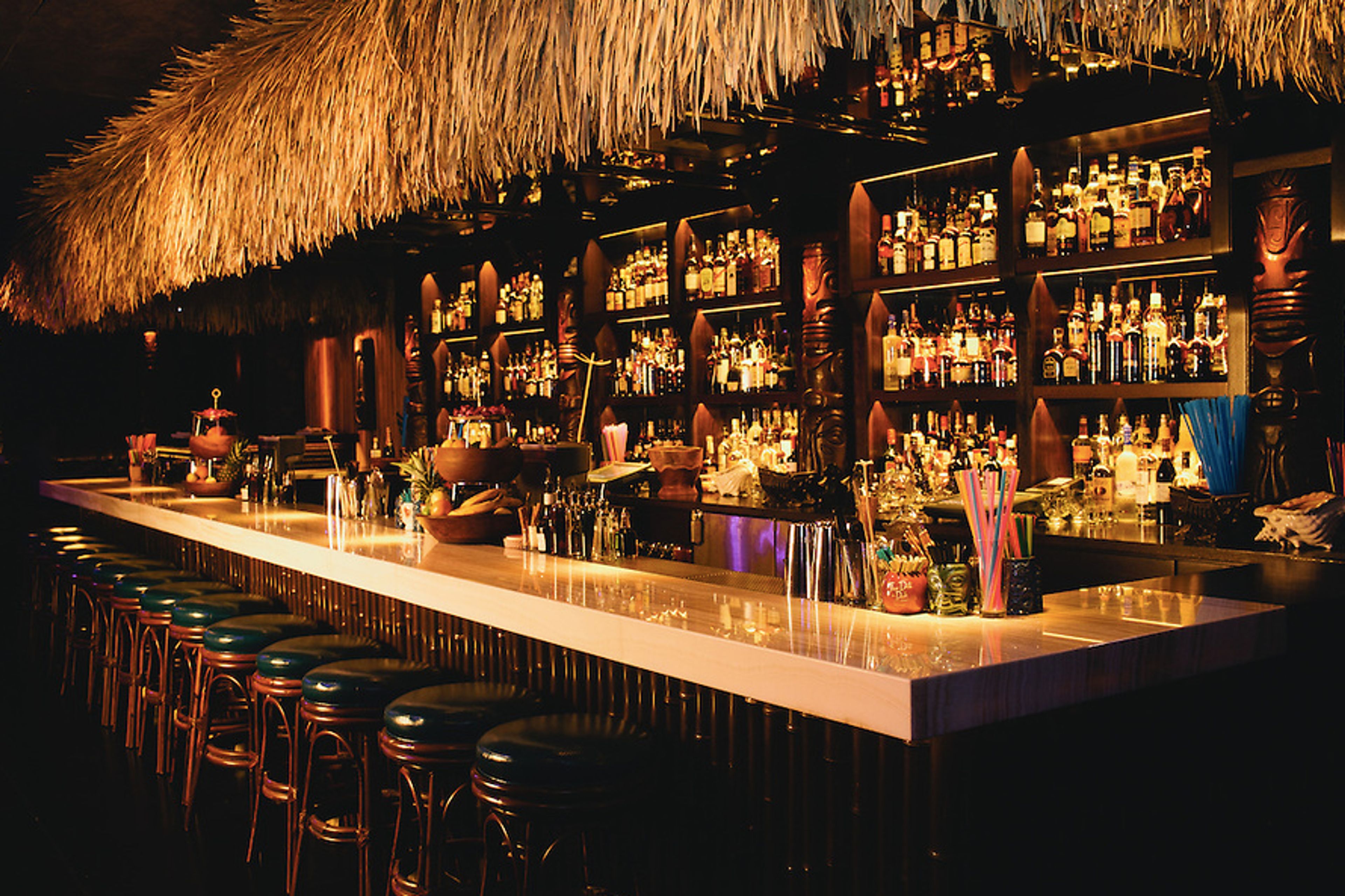 The Luau, an event space at Three Dots and a Dash