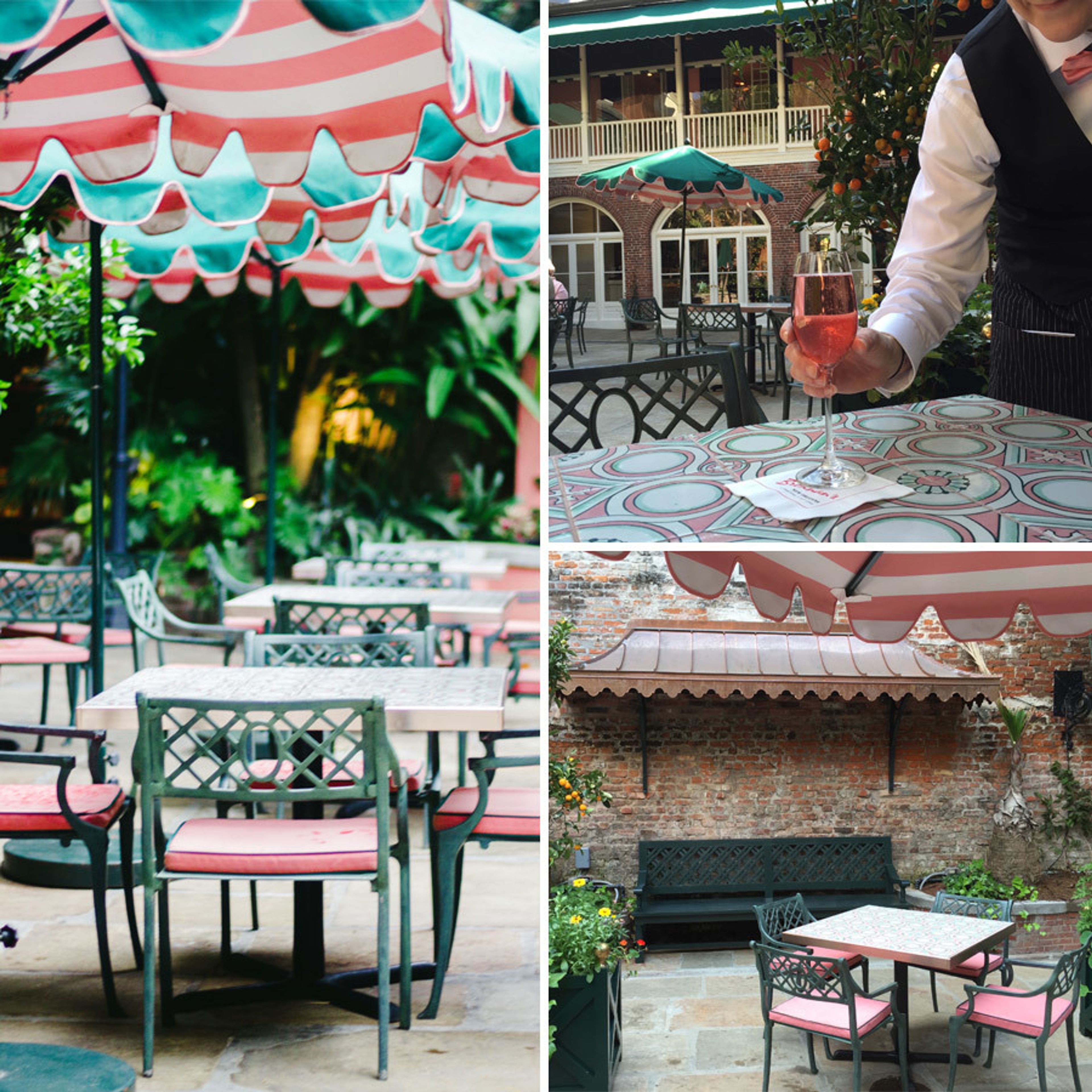 Courtyard, an event space at Brennan's