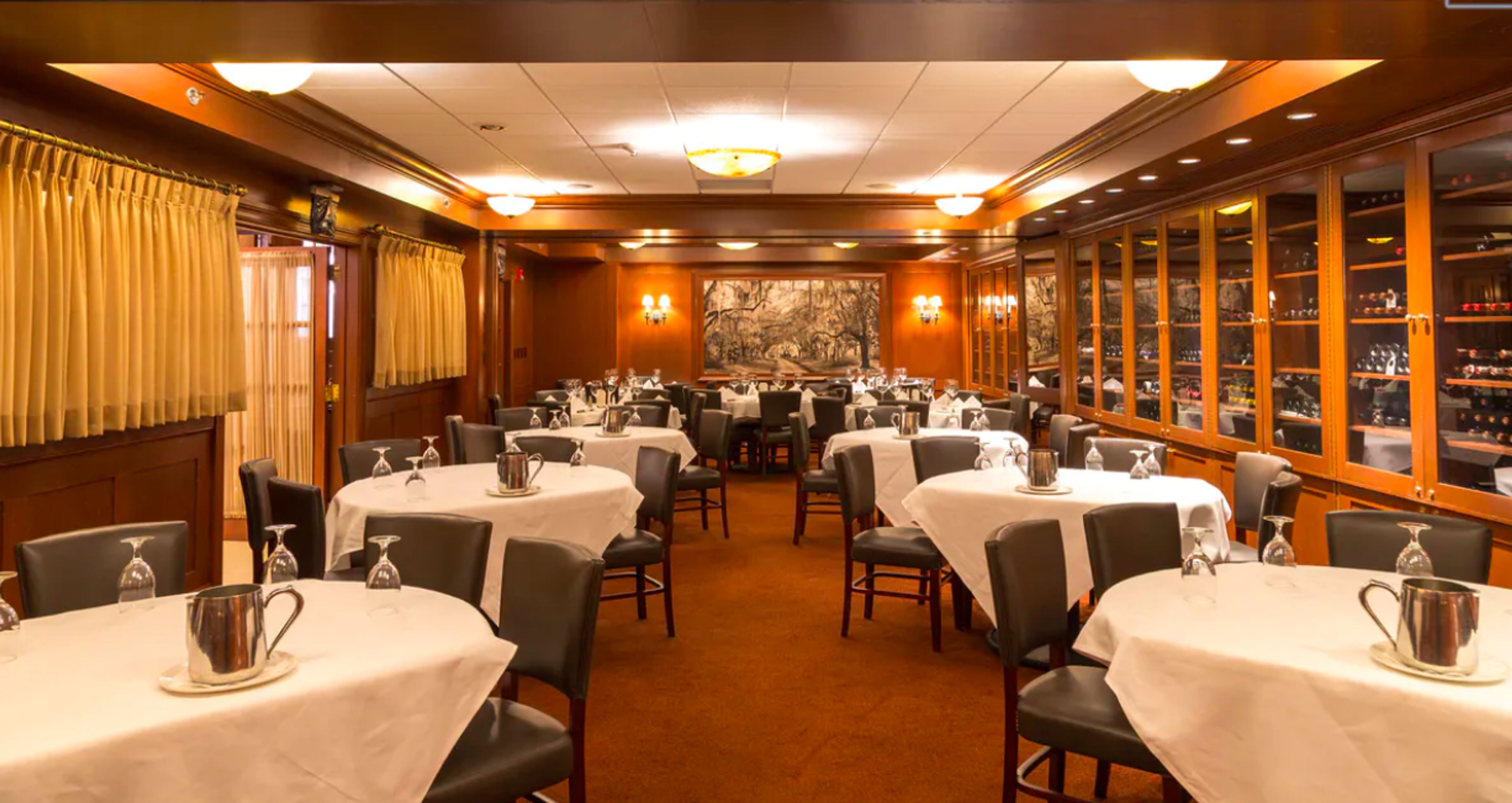ALSACE, BORDEAUX, AND CHAMPAGNE Room, an event space at Dickie Brennan's Steakhouse