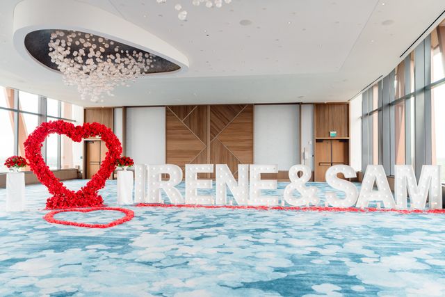 Featured photo from A Luxurious, Rose-Filled Engagement at The Vue at Swan Reserve